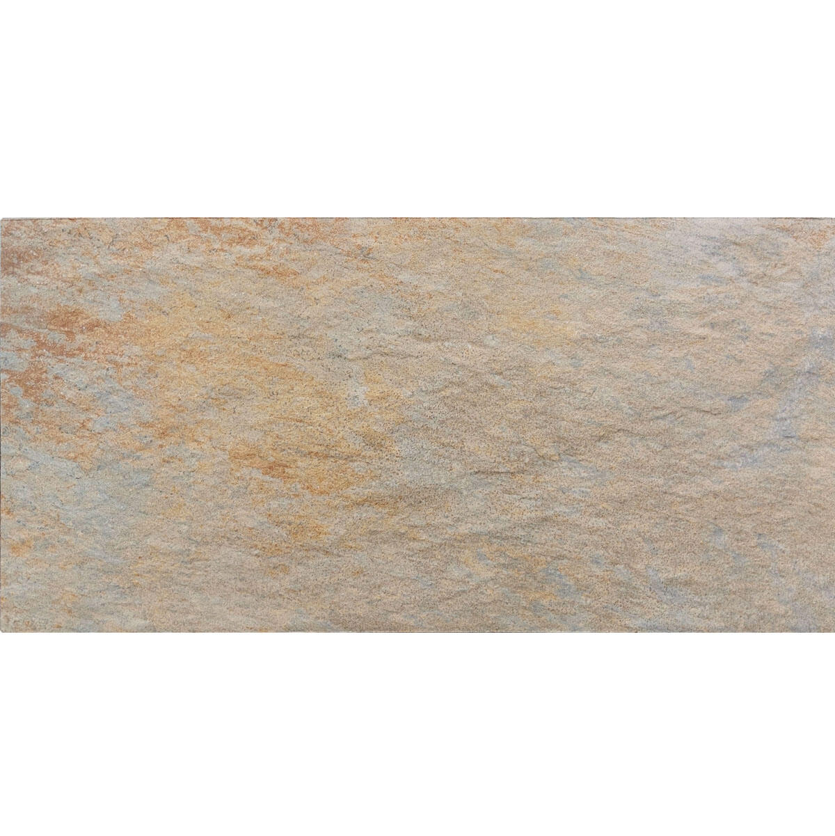 Piastrella da pavimento esterno 25 x 50 cm Sp. 8 mm Silica in gres porcellanato beige opaco traffico intenso (pei 4/5) R11 1.38 mq - 2