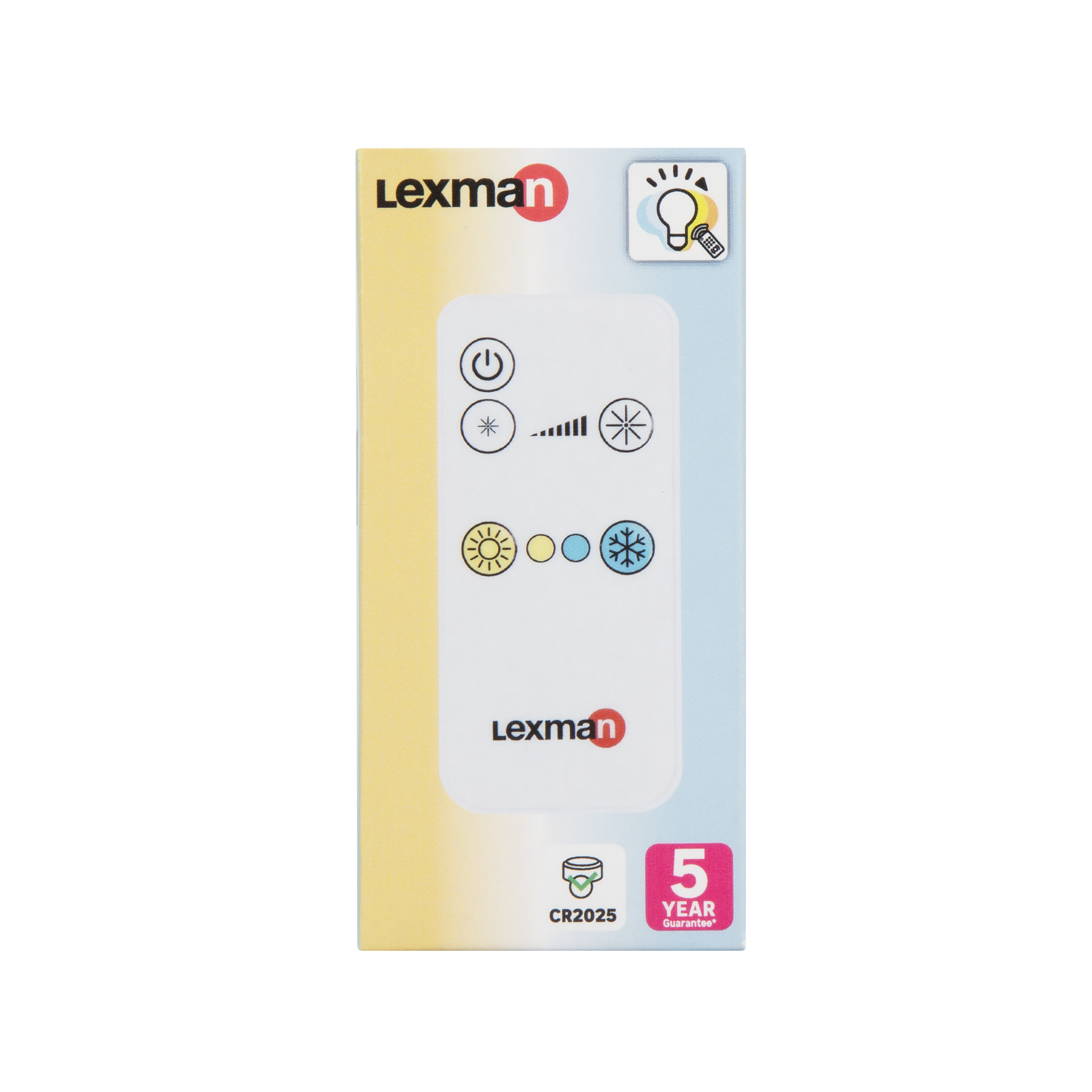 Télécommande pour ampoules universelles, LEXMAN - 5