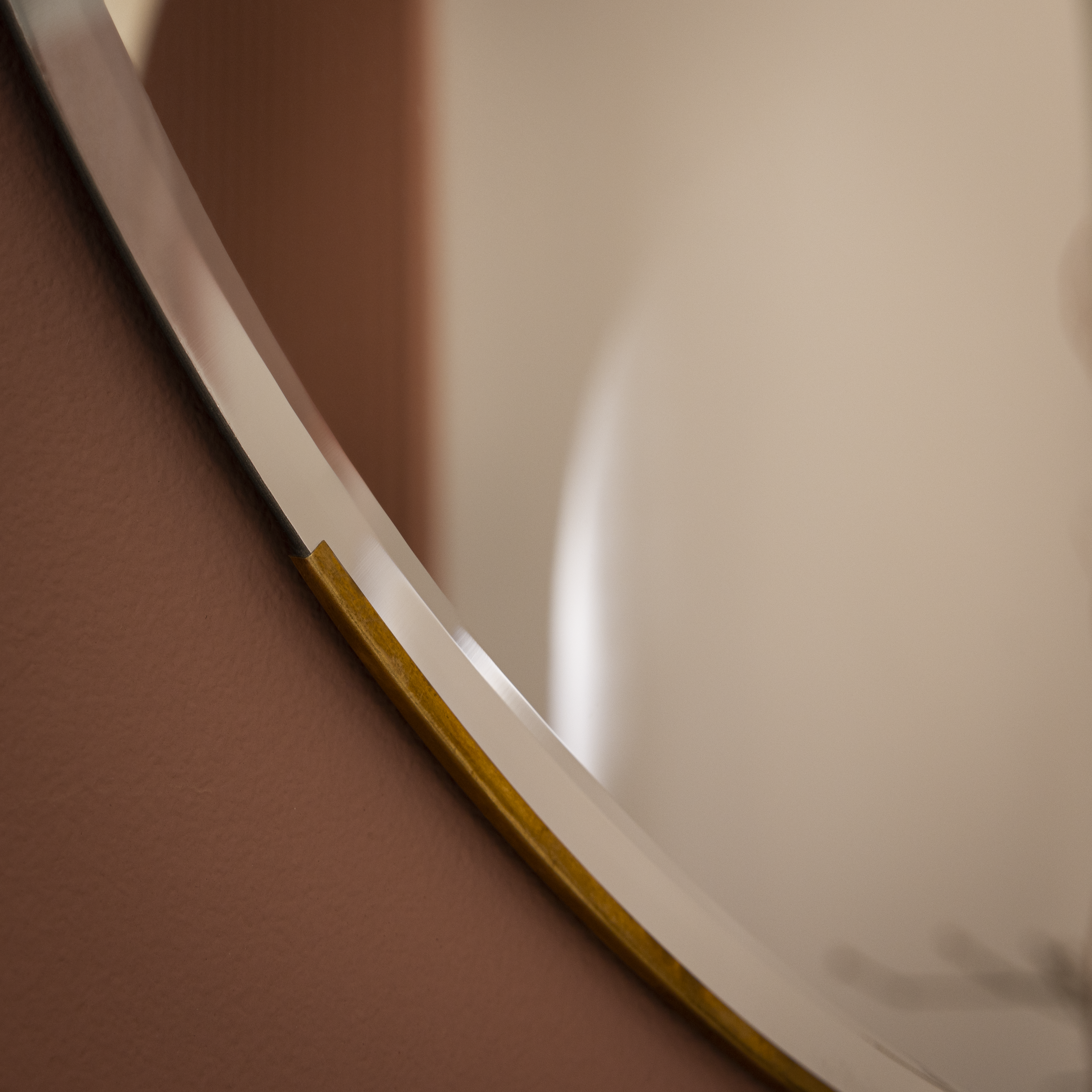 Espelho com moldura FAROL brancoASS 55 cm Inspire - 27