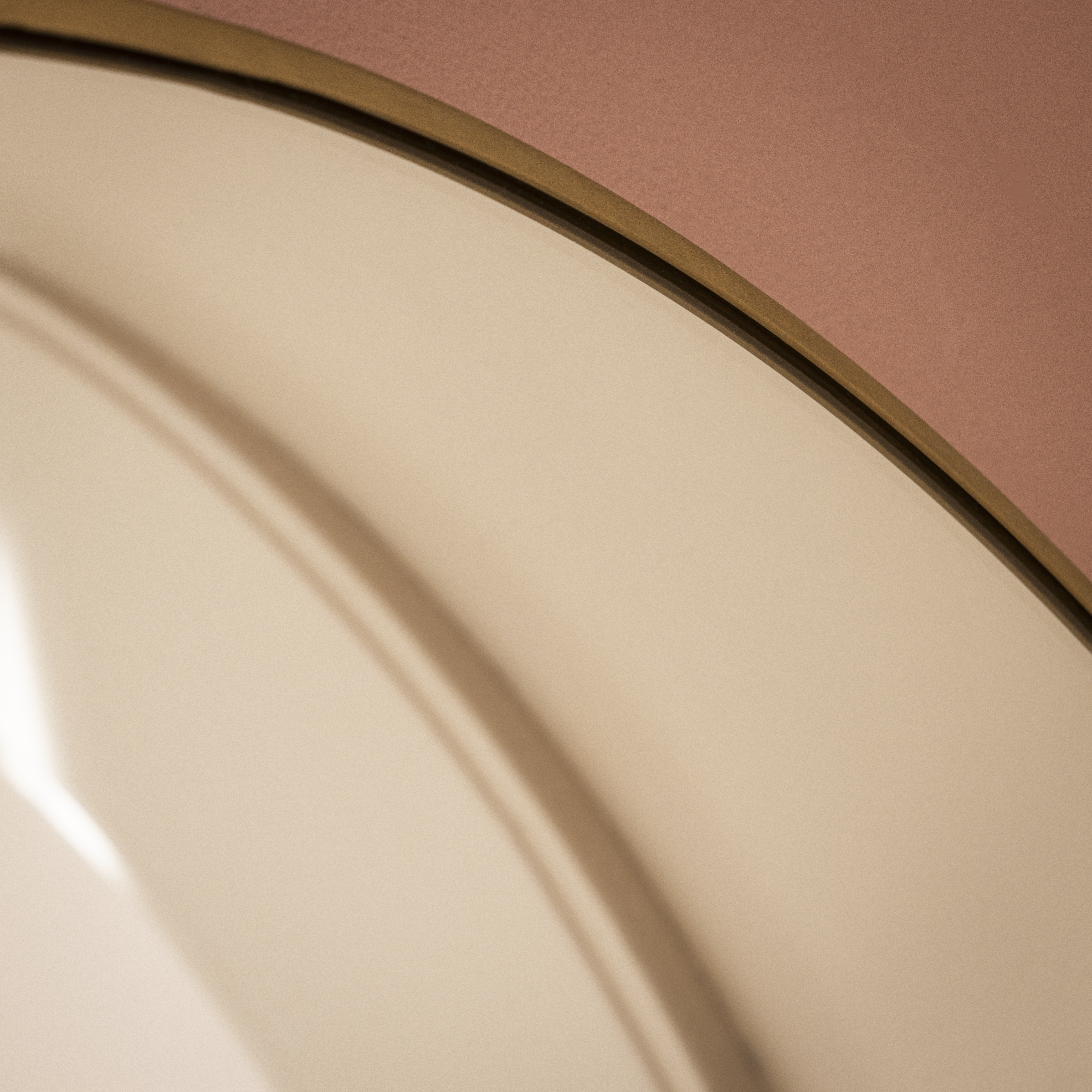 Lustro okrągłe Bria złote śr. 60 cm Inspire - 8