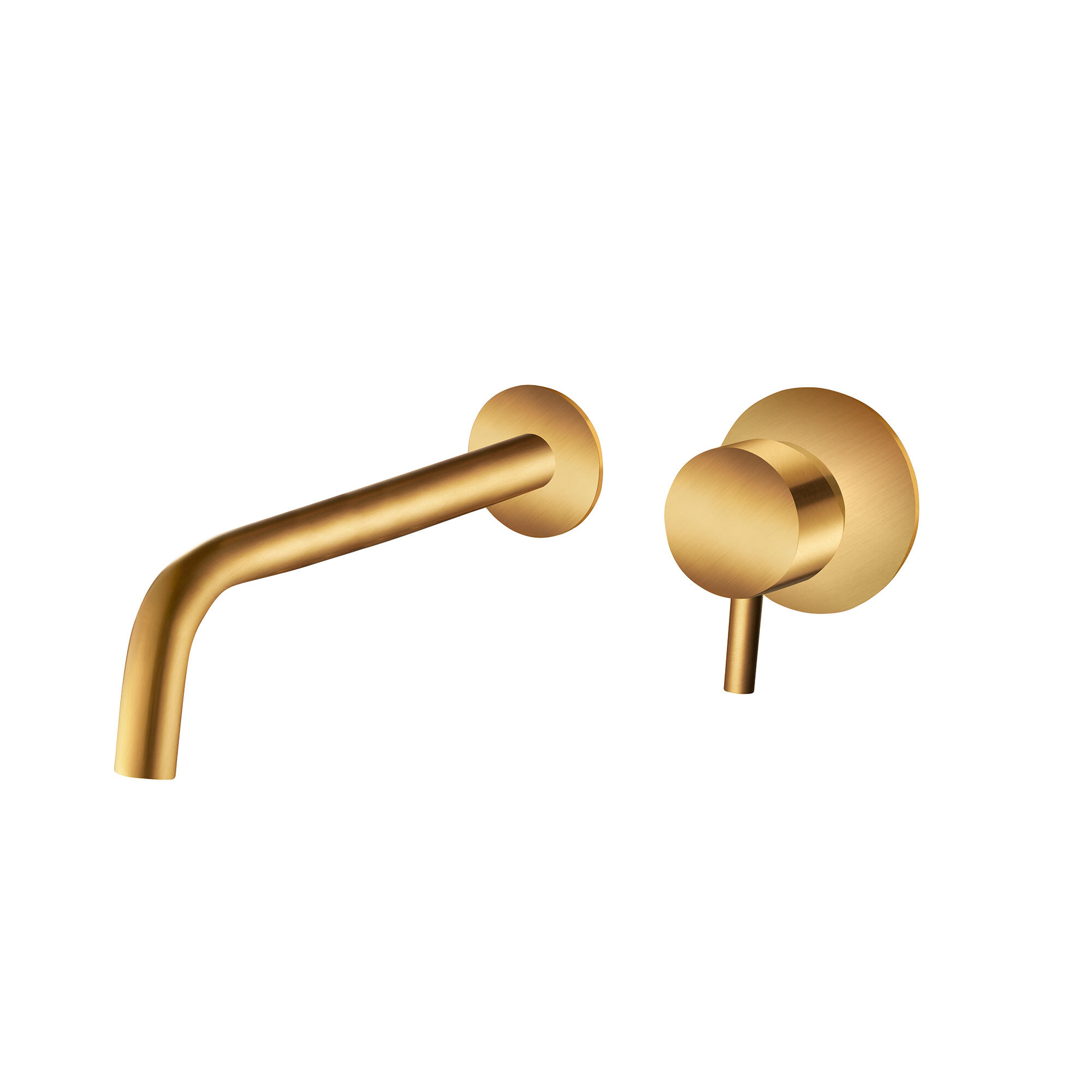 Grifo lavabo empotrado maier look oro cepillado