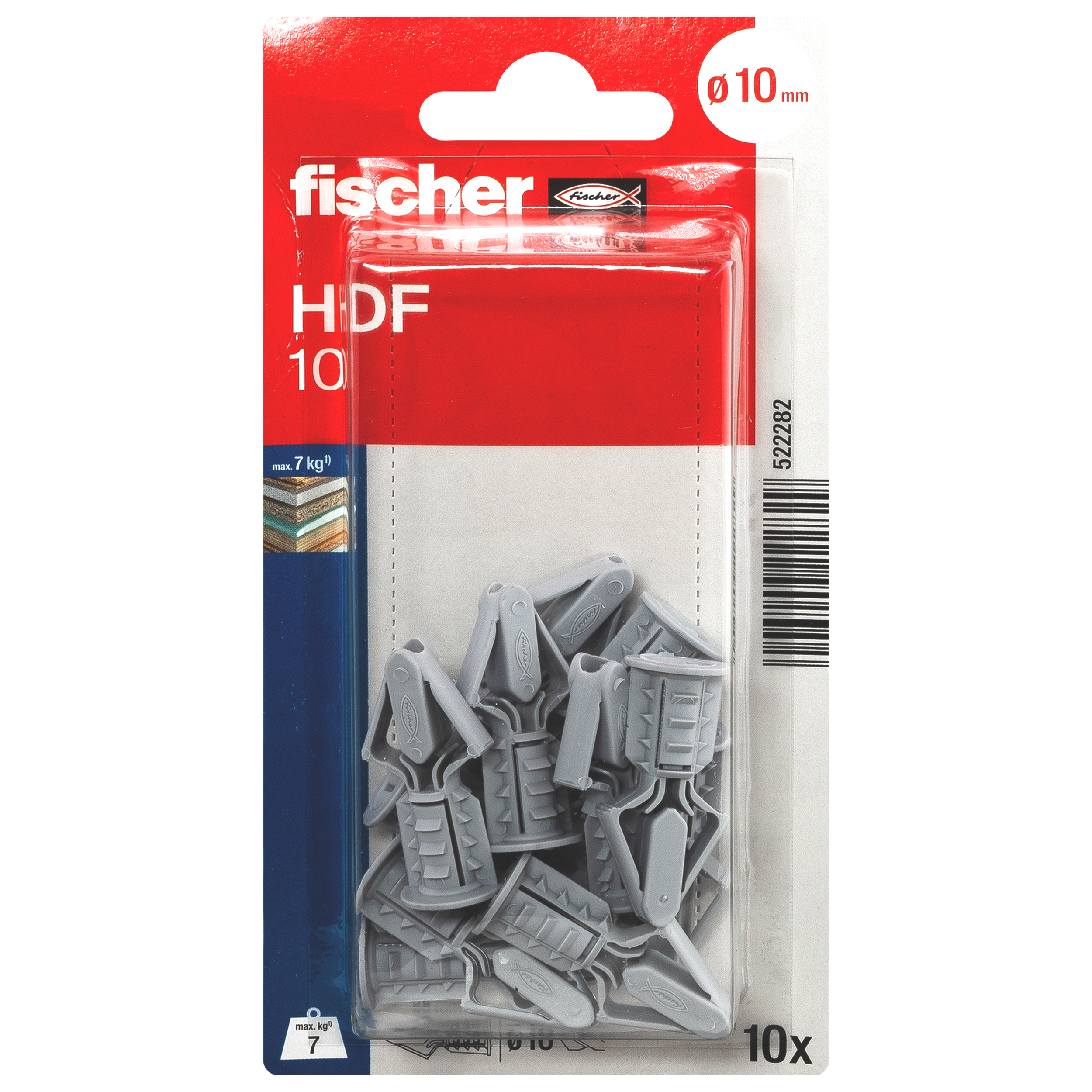 Kołek do płyt GK HDF 10 szt. Fischer