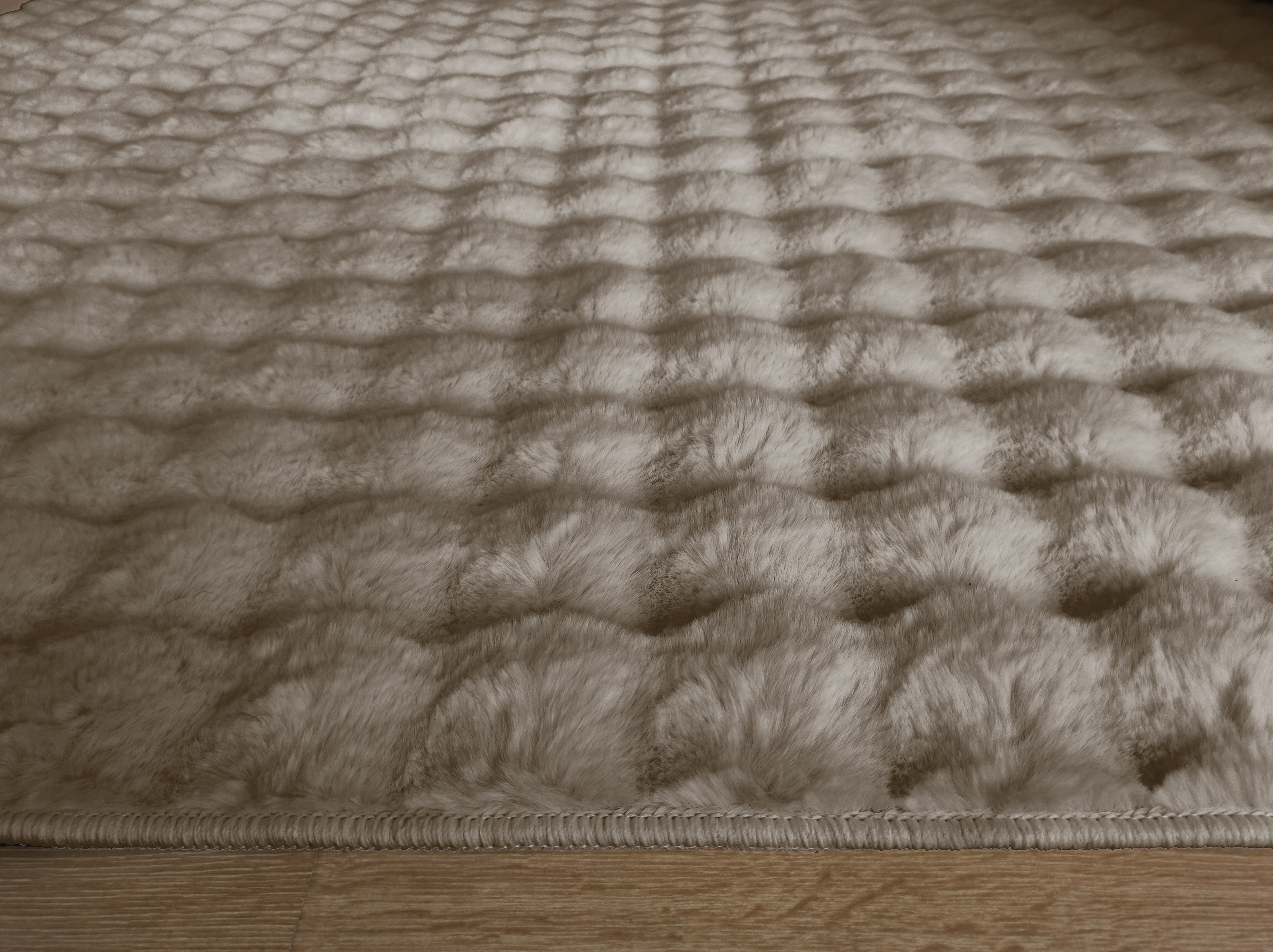 Tappeto Lop taupe, L 120 x L 60 cm - 4