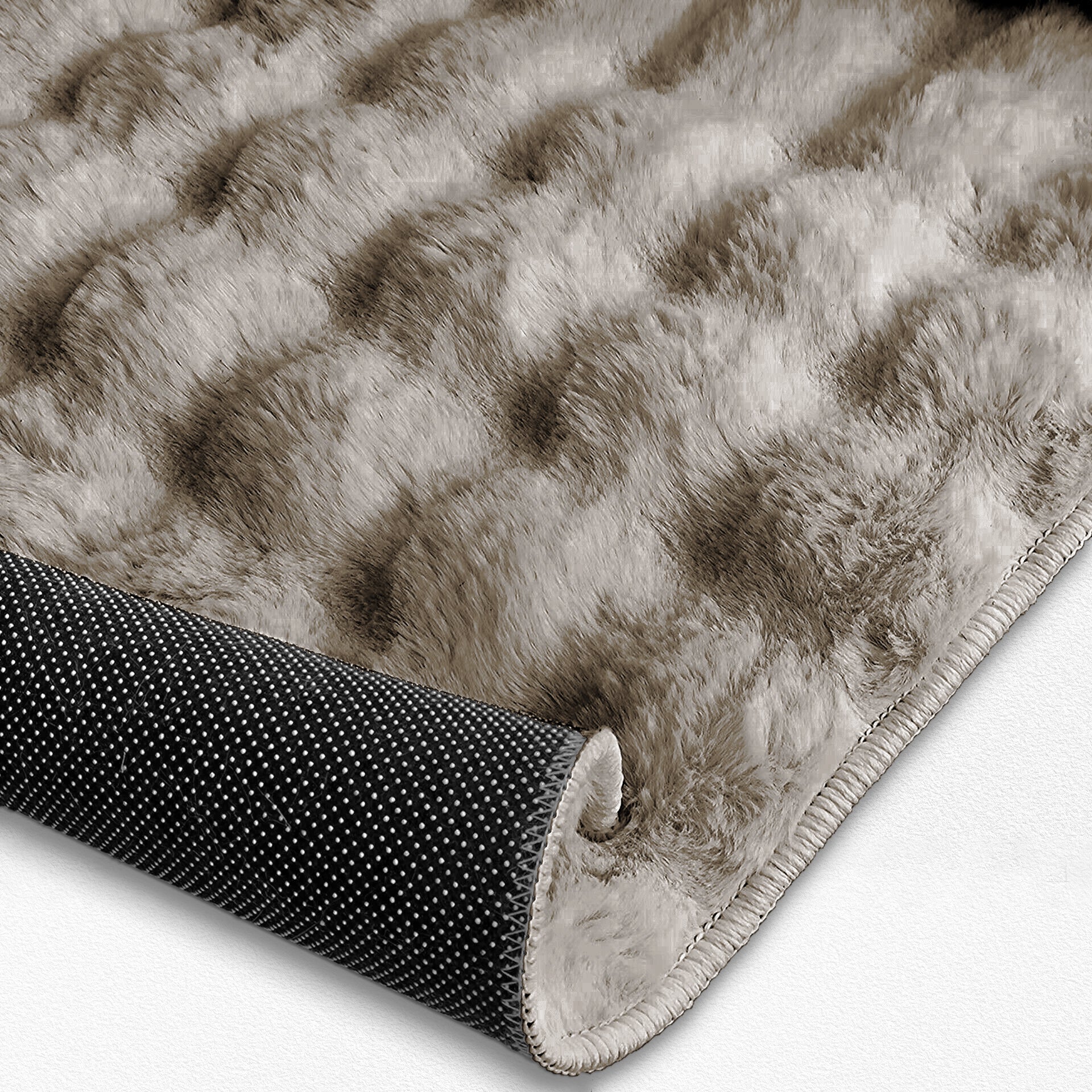 Tappeto Lop taupe, L 120 x L 60 cm - 3