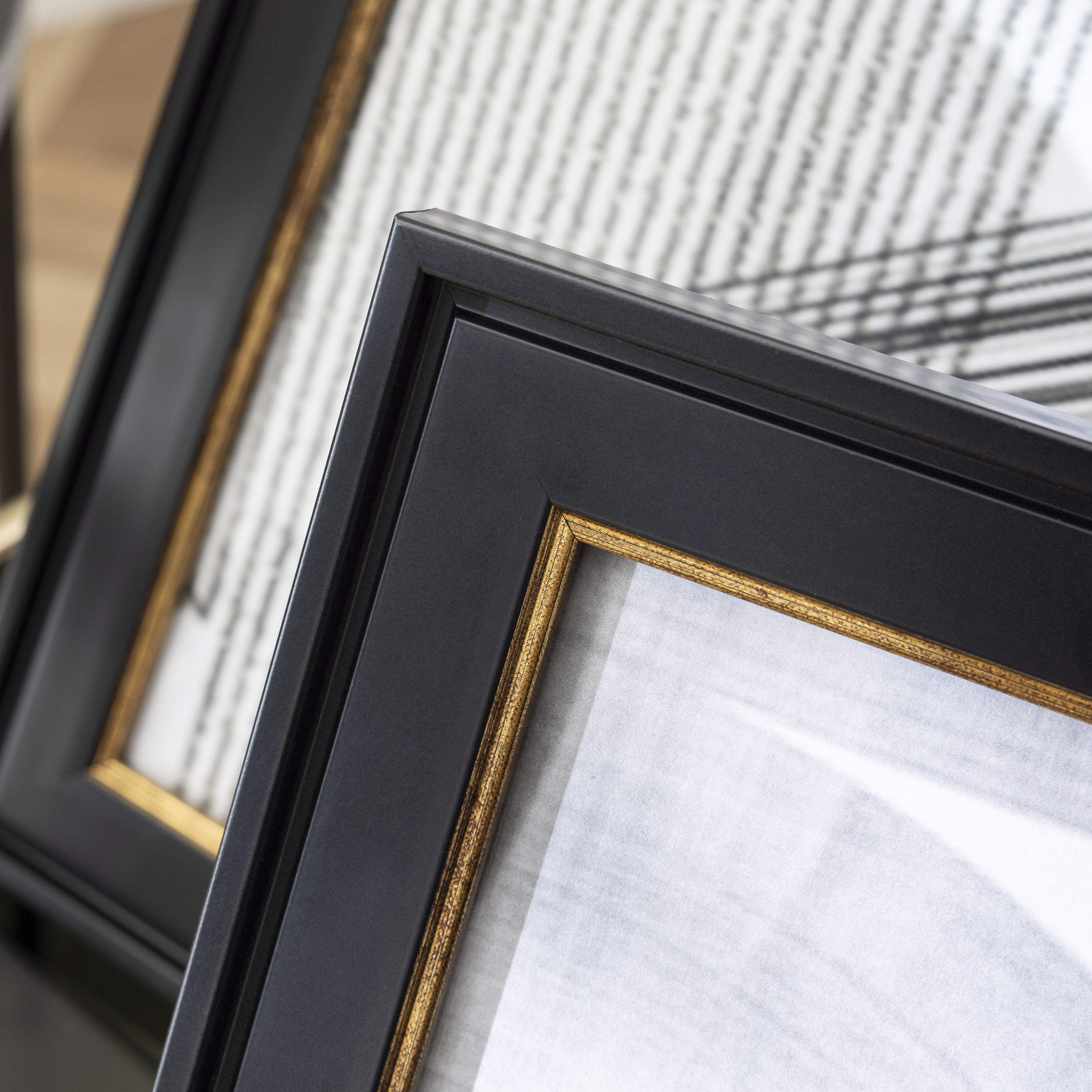 Moldura vival 21x29.7 cm preto Inspire - 18