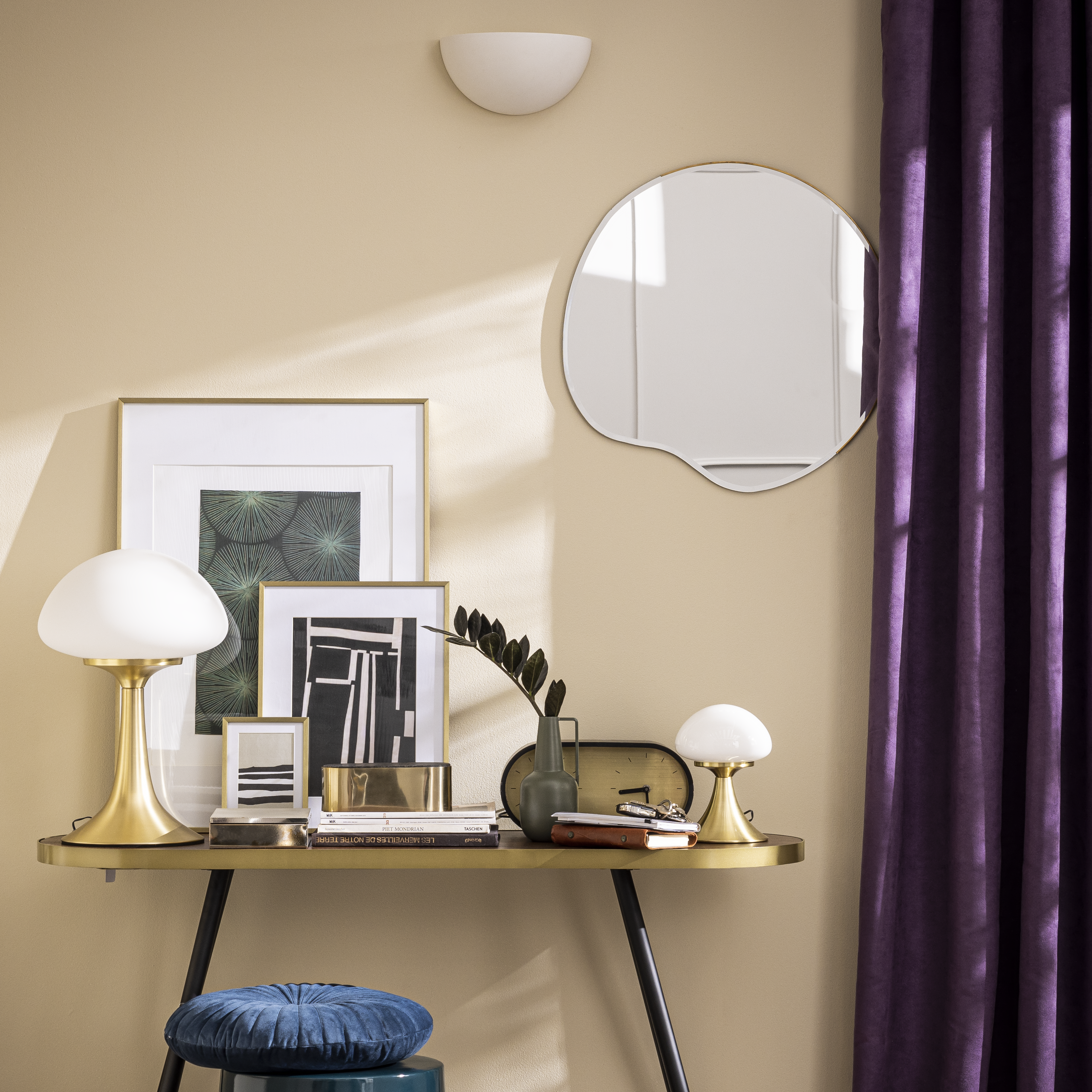 Marco con Passepartout Glam Brass oro INSPIRE 18x24cm - 8