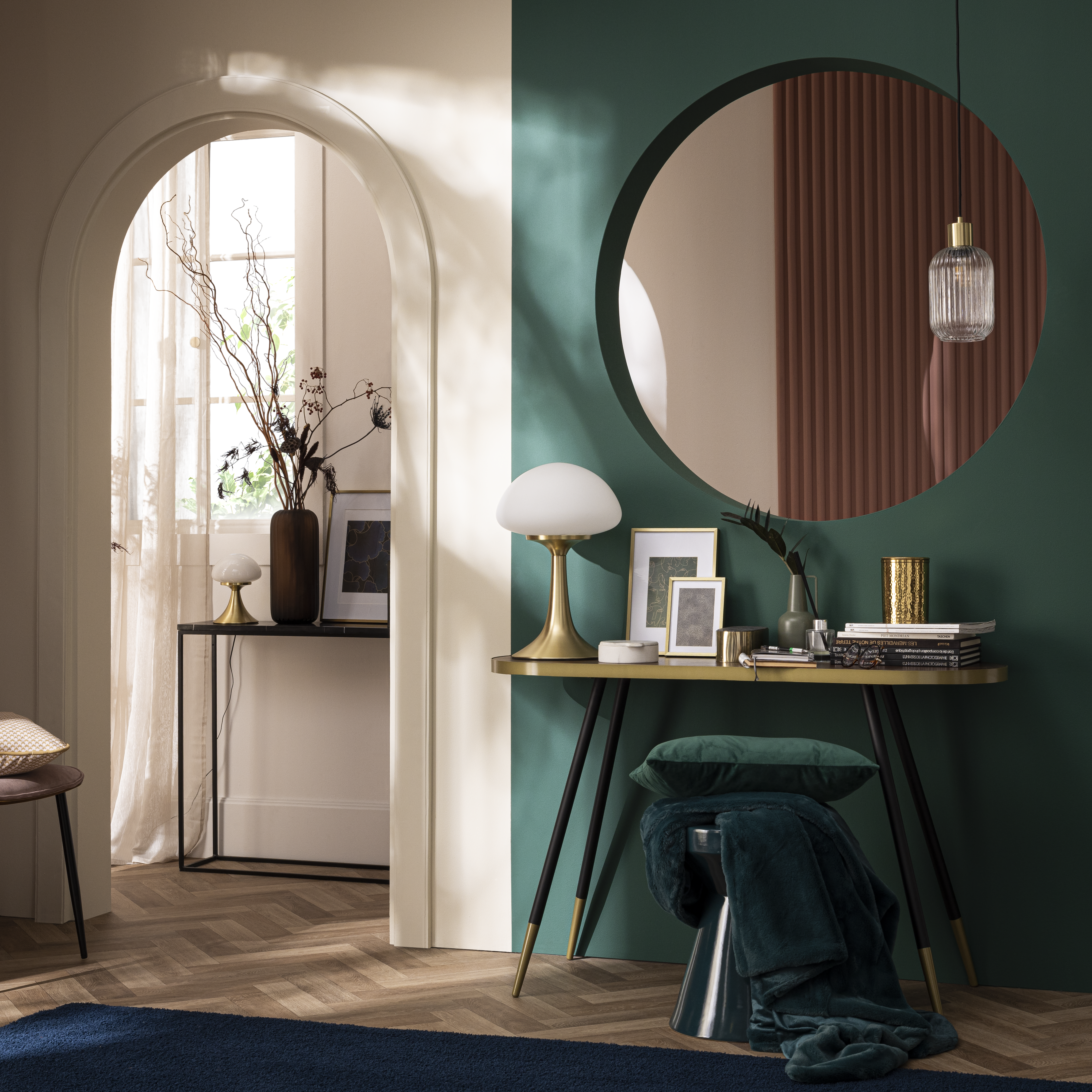 Cadre Glam, 40 x 50 cm, métal doré, INSPIRE - 6