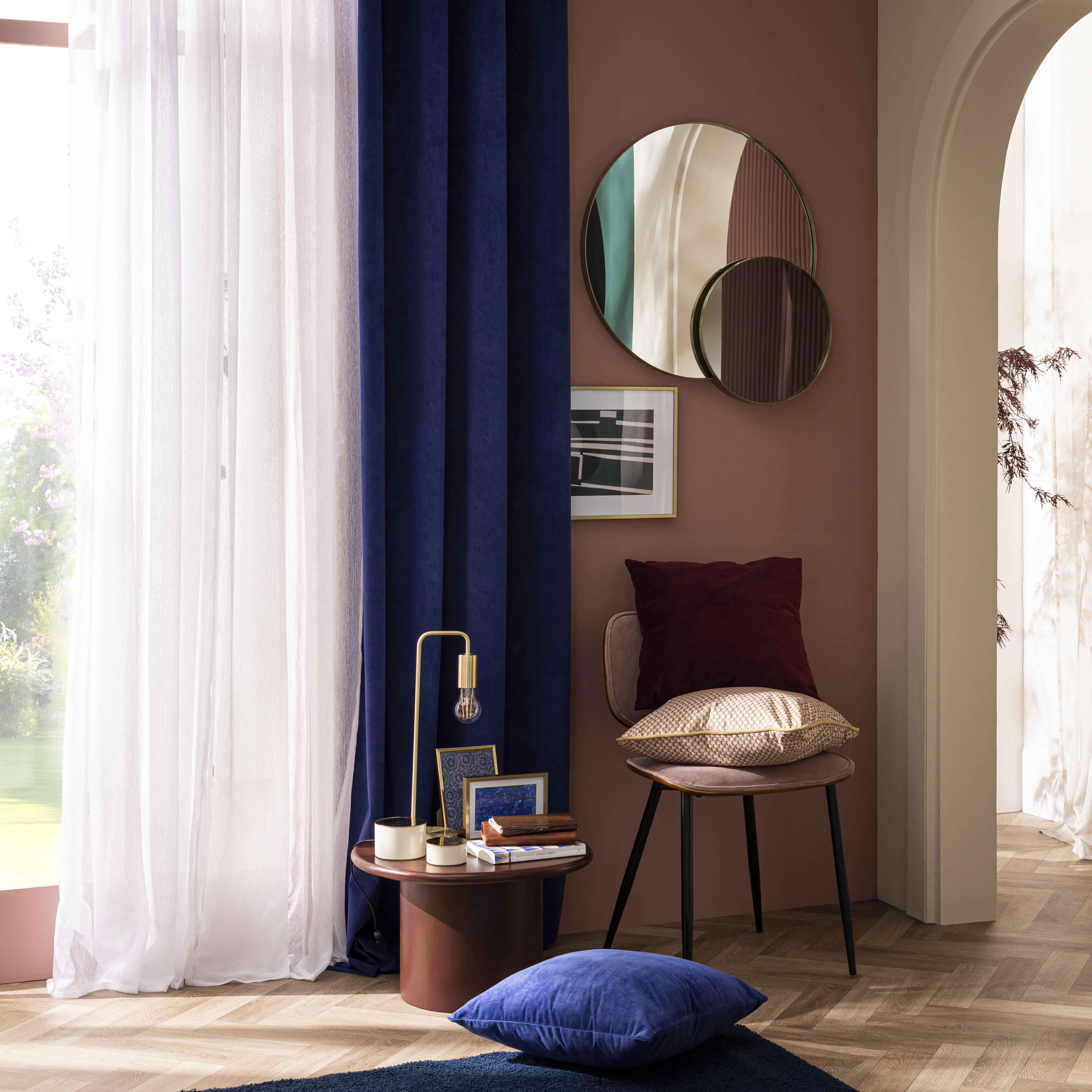 Cadre Glam, 40 x 50 cm, métal doré, INSPIRE - 7