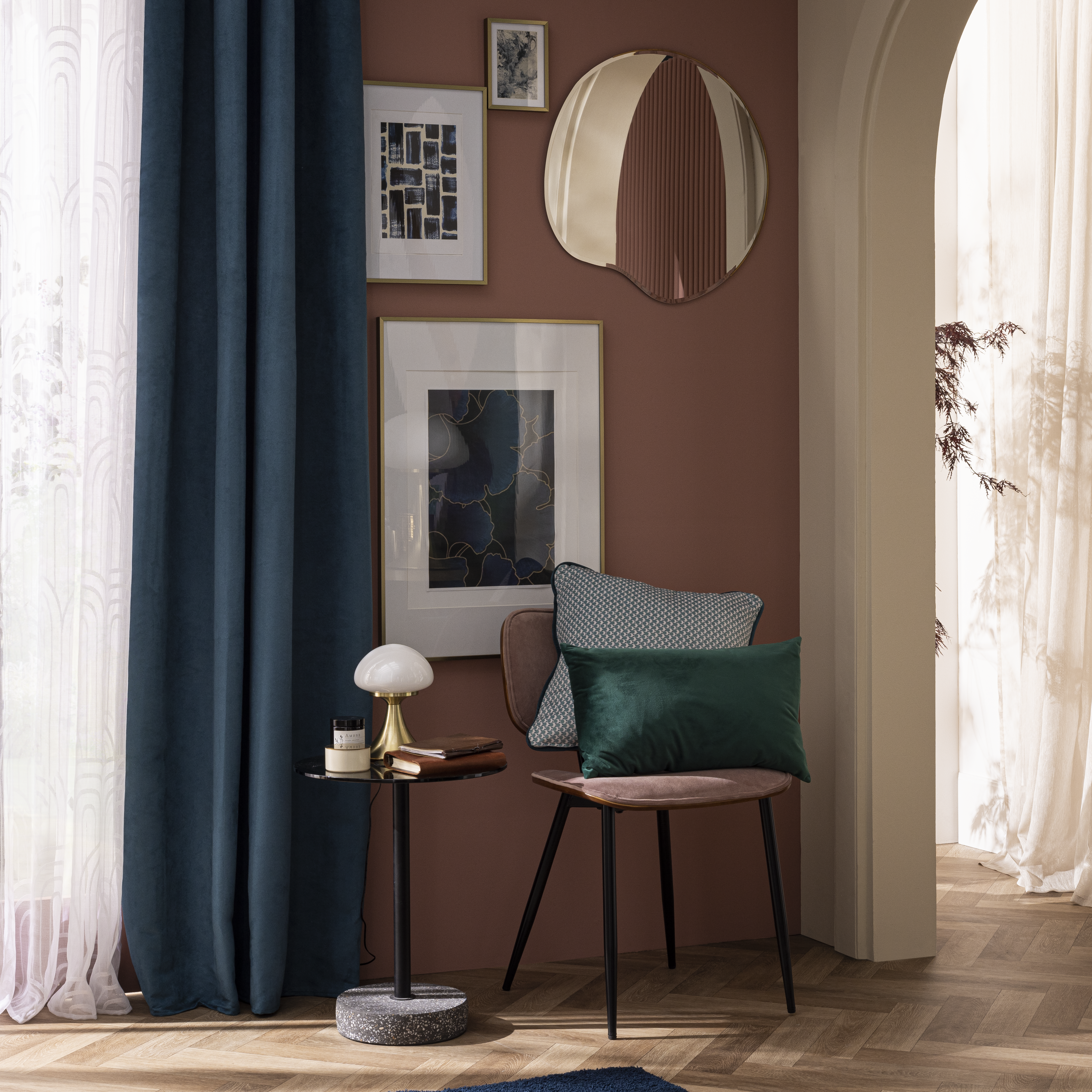 Cortinado ilhós Matahina 140x280cm branco Inspire - 24