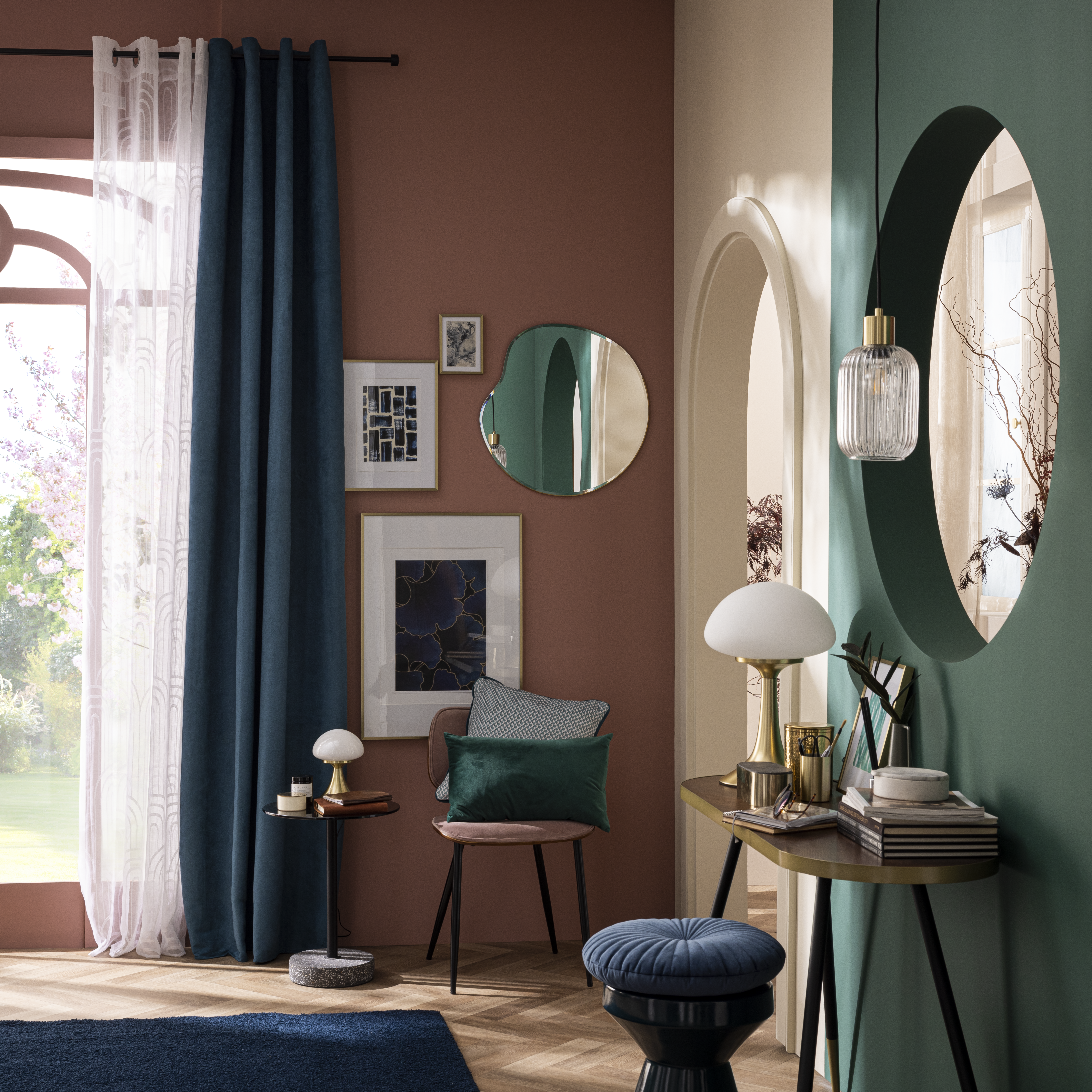 Cortinado ilhós Matahina 140x280cm branco Inspire - 22