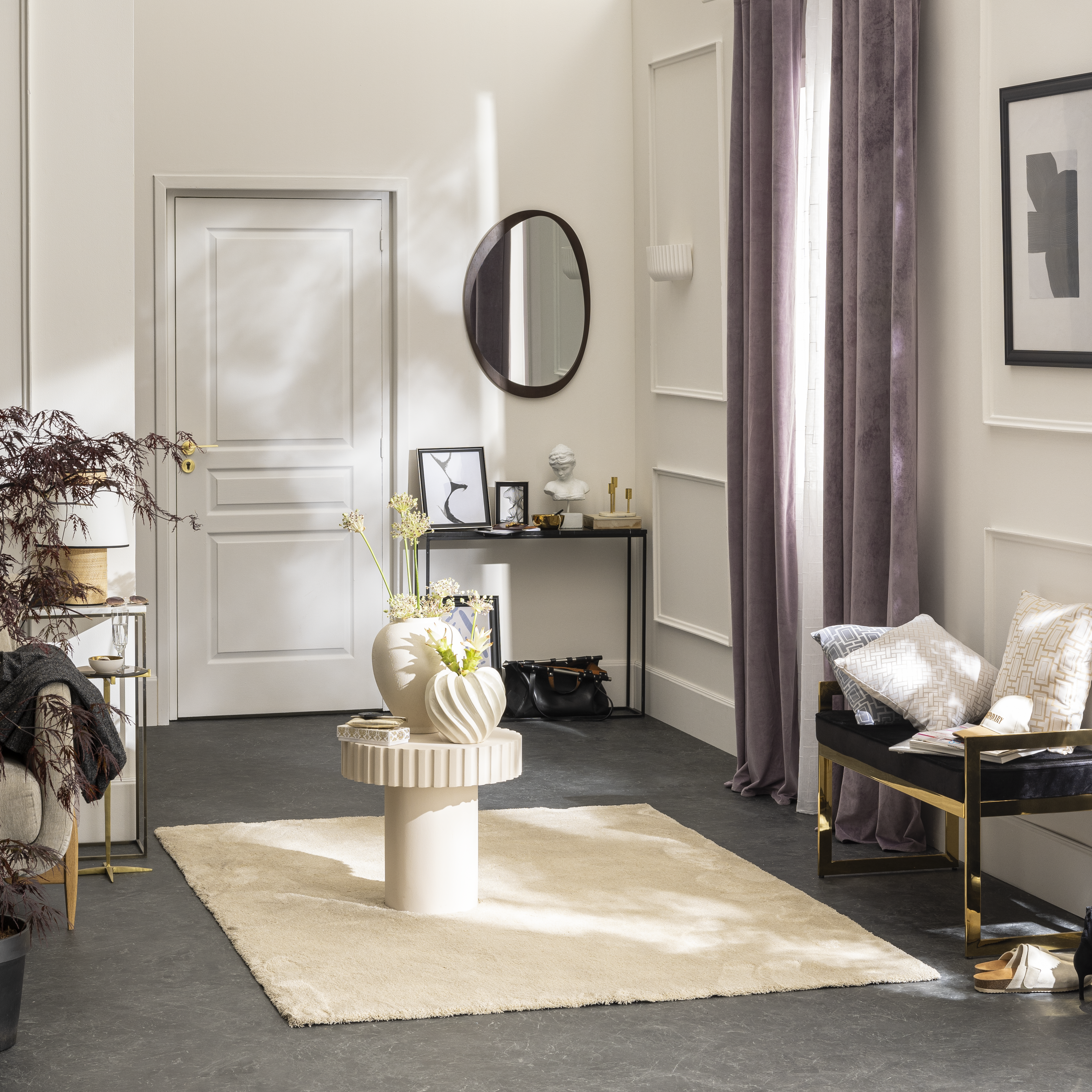 Moldura eolo 24x30 cm preto Inspire - 4