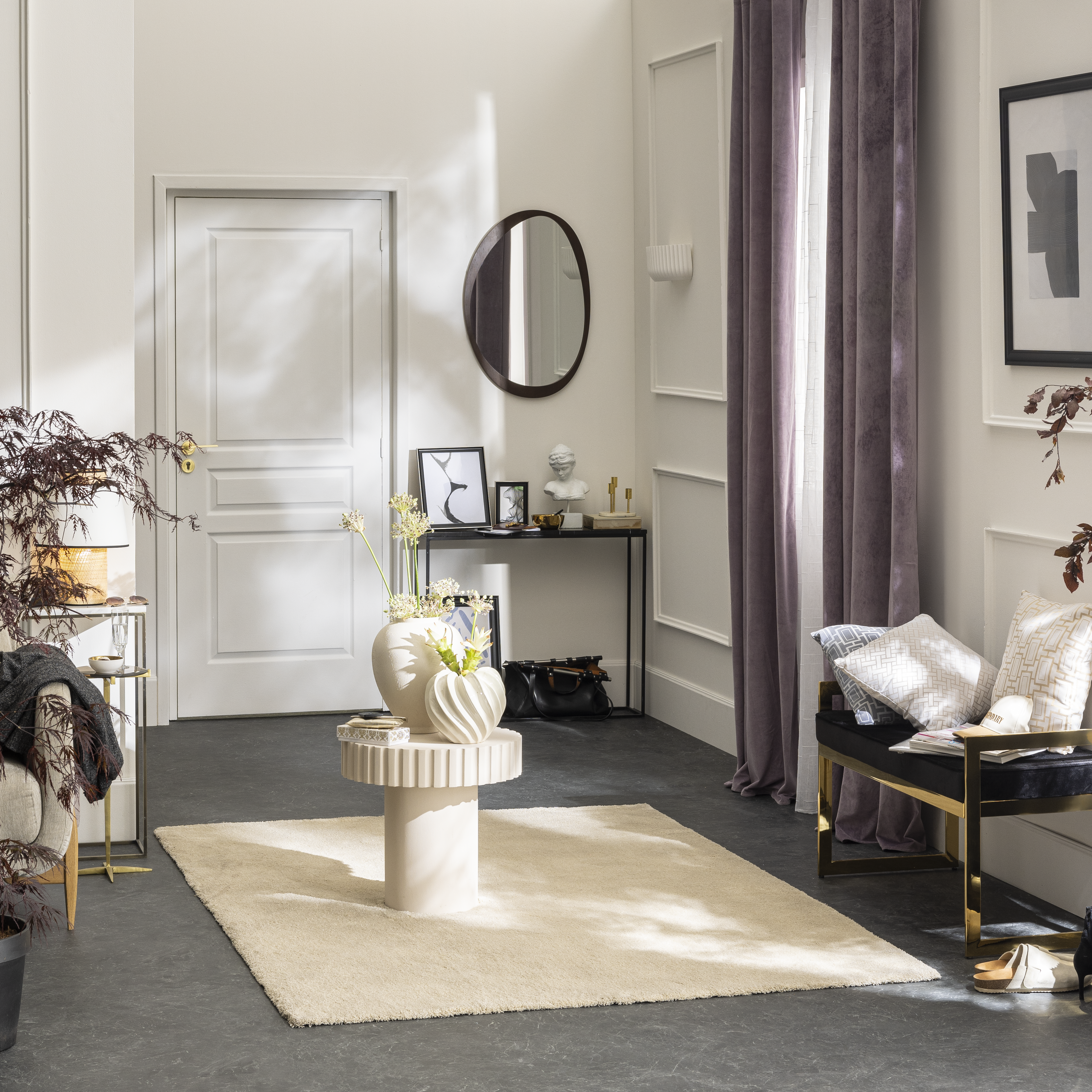 Moldura eolo 24x30 cm preto Inspire - 3