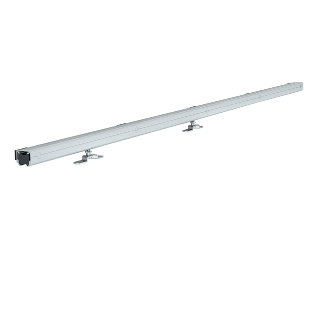 System przesuwny do drzwi przesuwnych aluminiowy z samodomykaczem Belem dł. 186 cm Artens