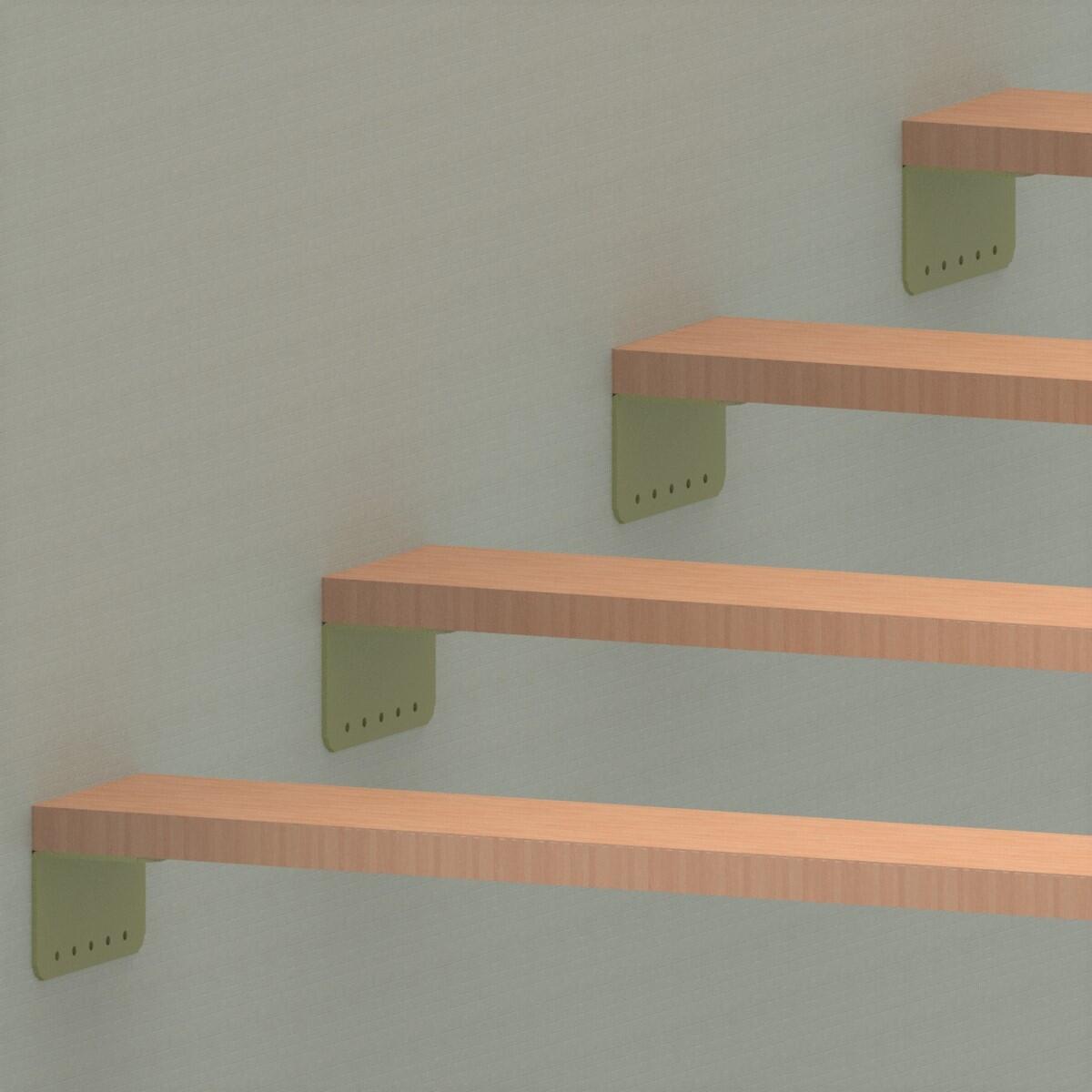 Piastra di montaggio STANDERS CE 90x180x4 mm in acciaio L 9 x H 18 cm - 2