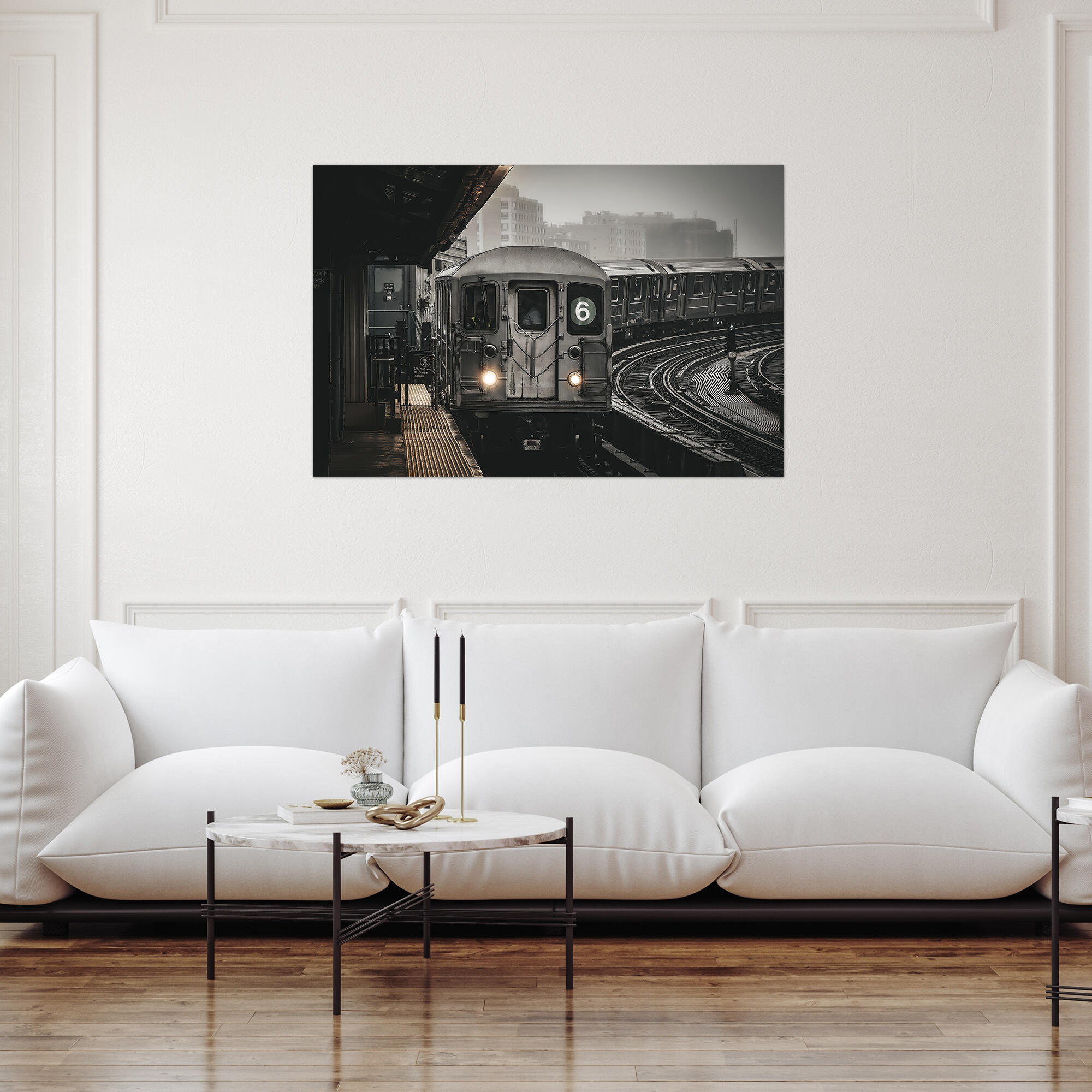 Canva estación de tren 80x120 cm