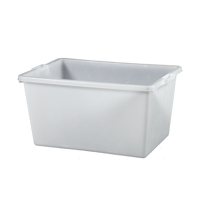 Contenitore per alimenti 60 Lt PAVONI bianco L 66 x H 34 cm