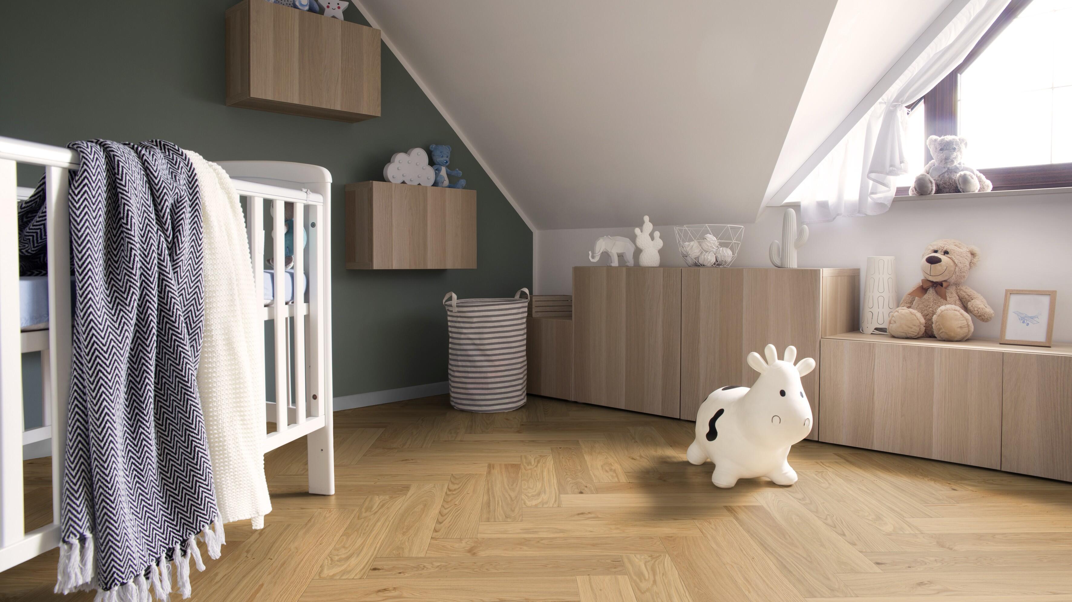 Parquet multicapa Segno roble natural cepillado 60x12 cm - 2