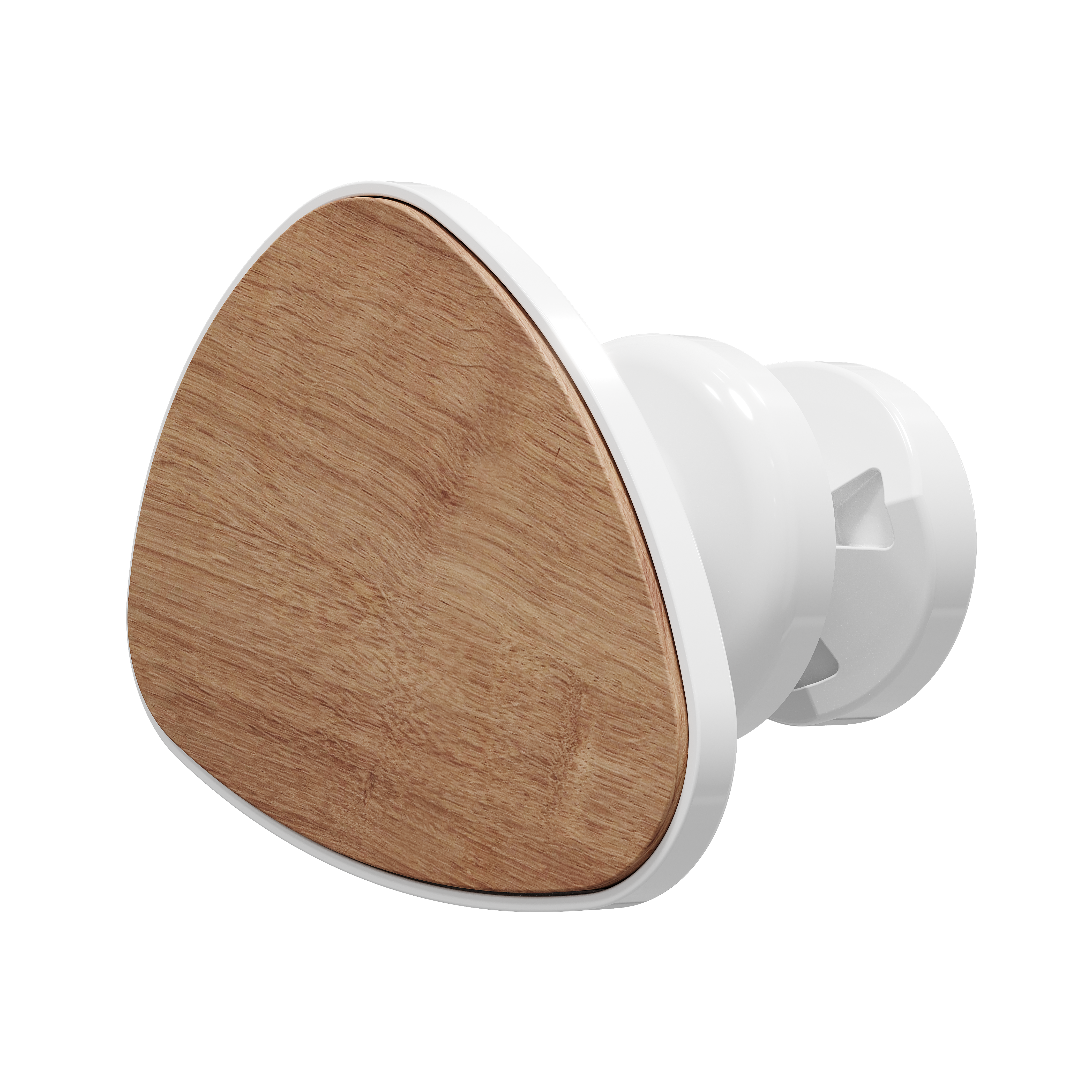 Patère galet pour sèche-serviettes, bois blanc - 6