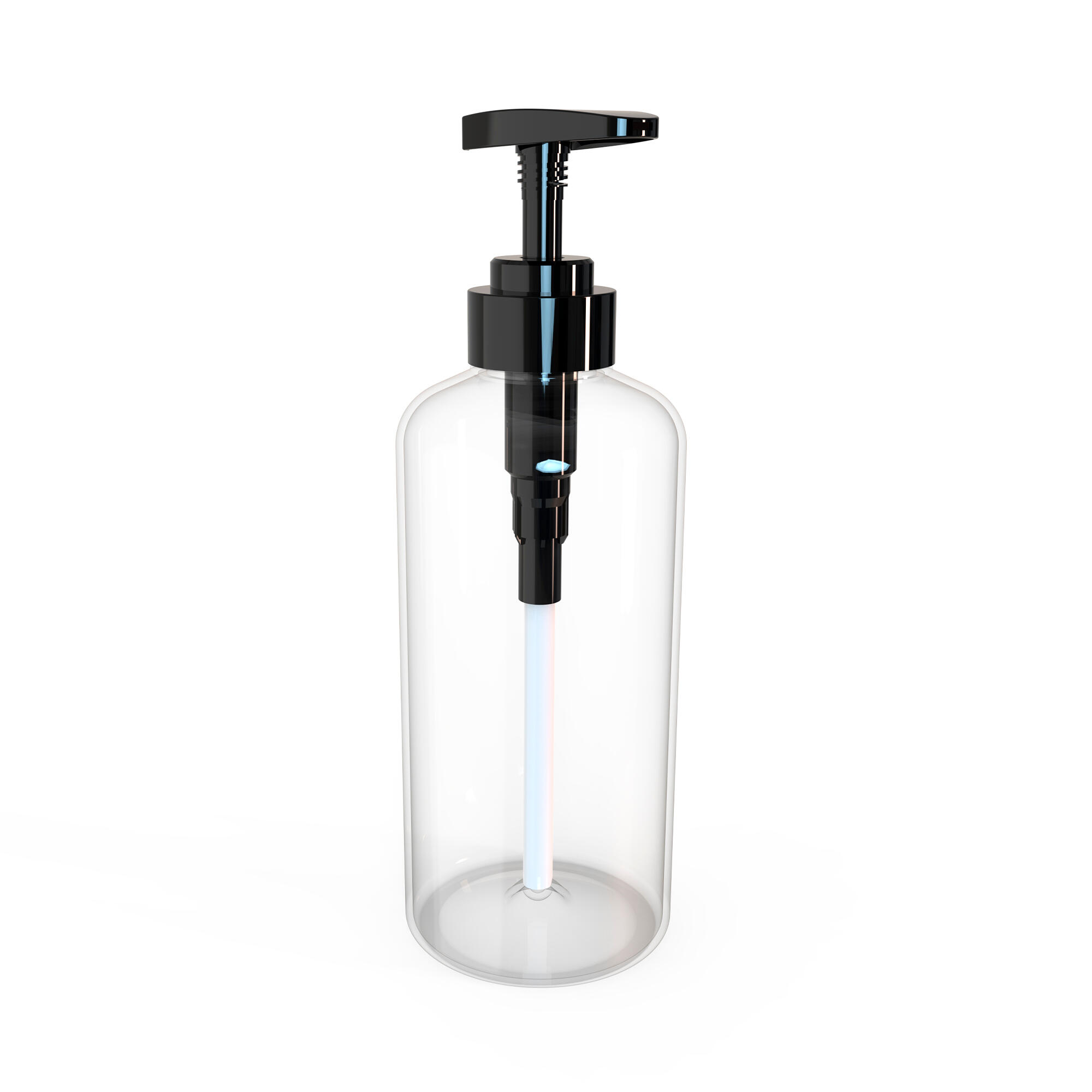 Dispenser sapone per bagno Abbey trasparente in abs 0.5 l - 2