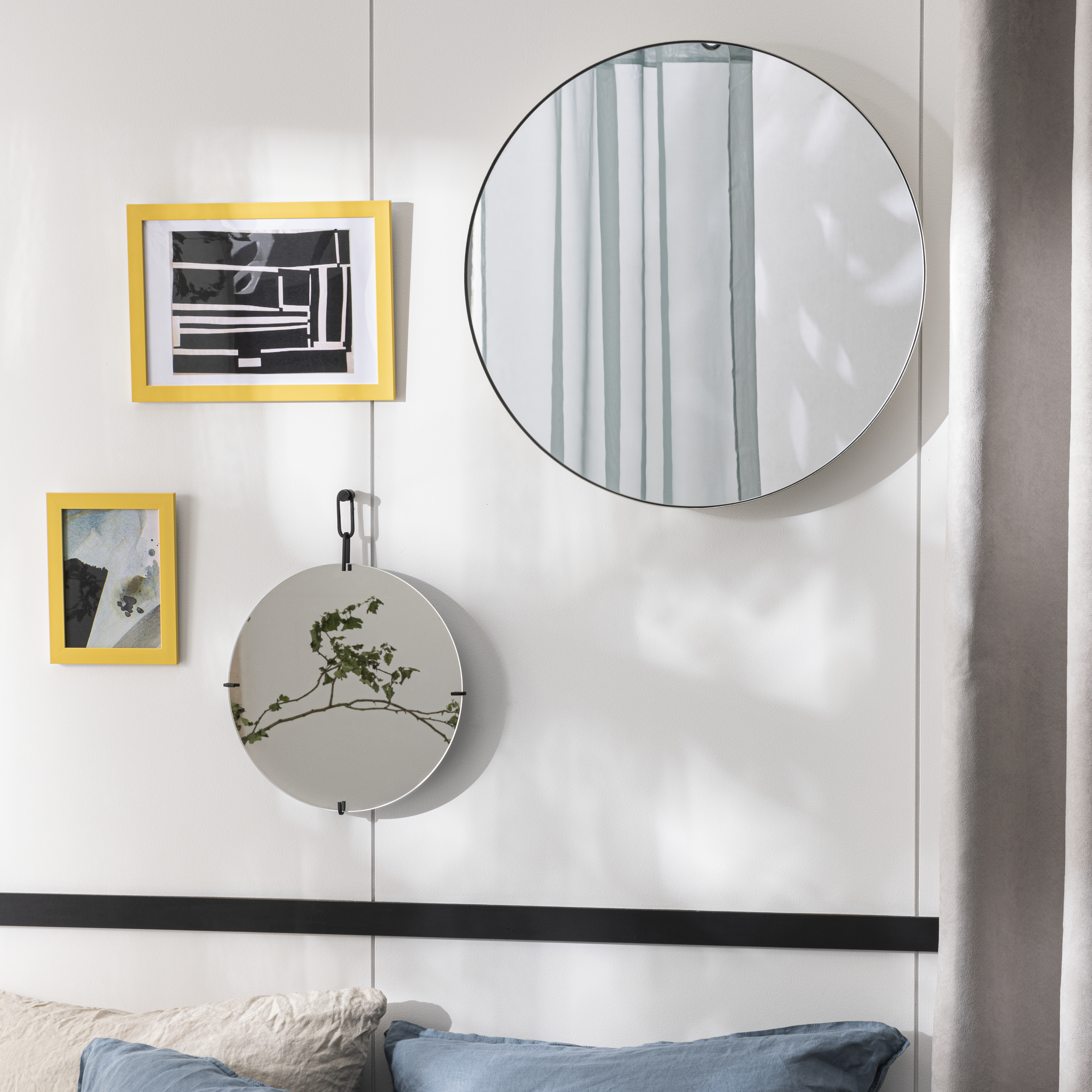 Lustro okrągłe Nory śr. 55 cm Inspire - 12