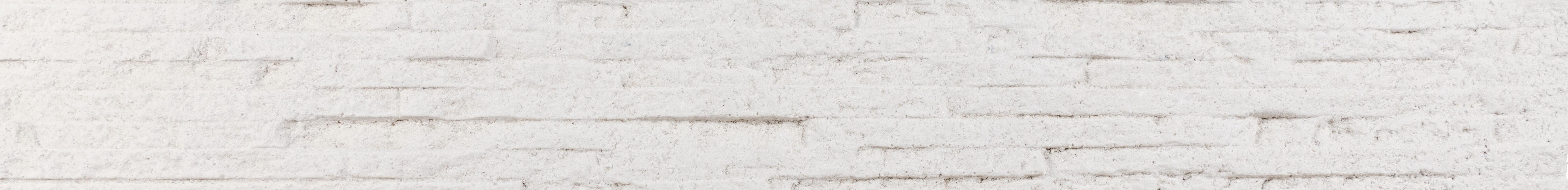 Pack 3 guarnições lacado branco 80x12mm - 18