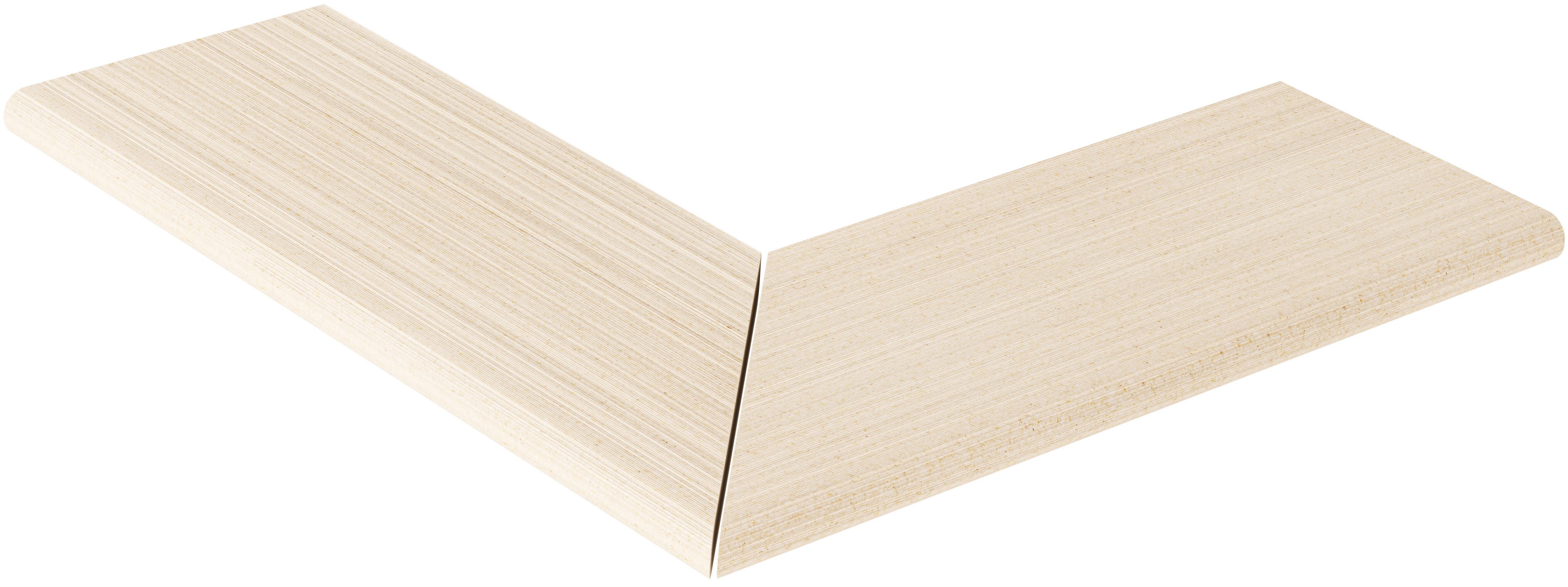 Pack 3 guarnições lacado branco 80x12mm - 16