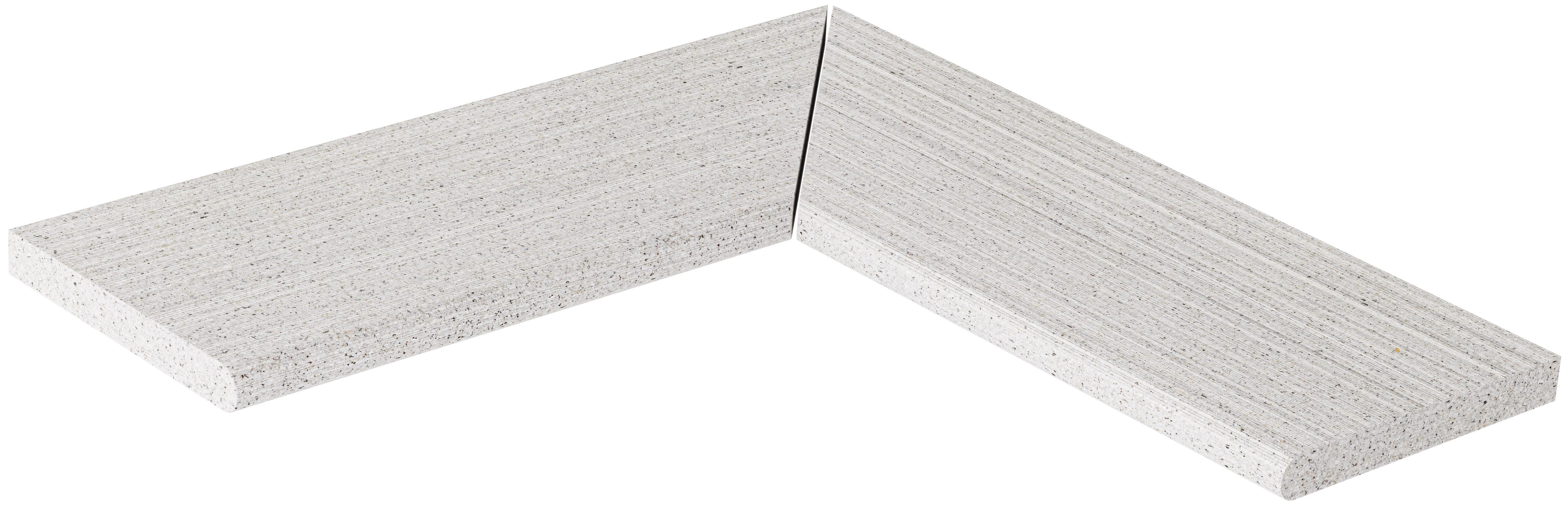 Pack 3 guarnições lacado branco 80x12mm - 14