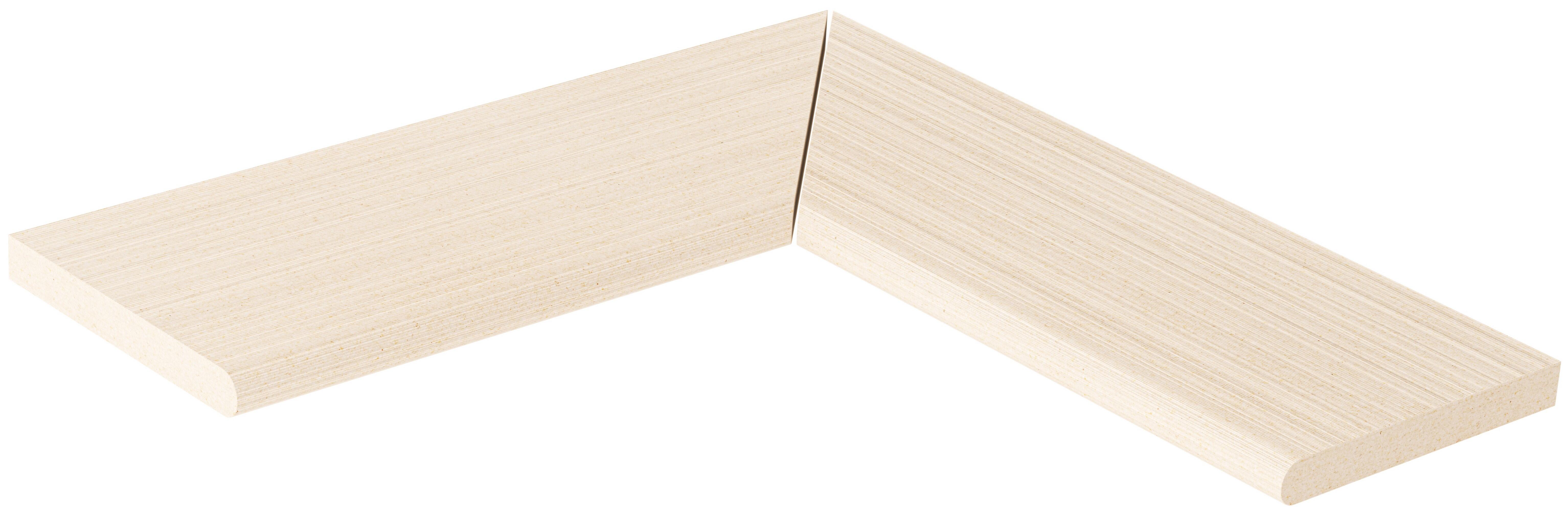 Pack 3 guarnições lacado branco 80x12mm - 13