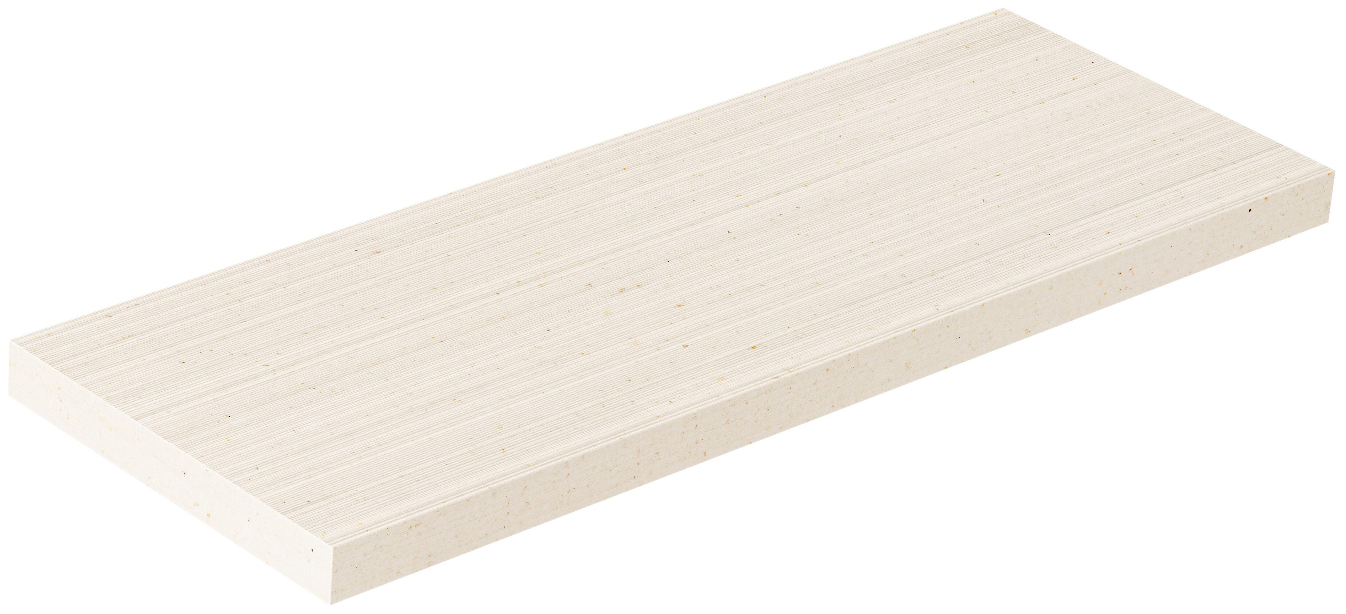 Pack 3 guarnições lacado branco 80x12mm - 6