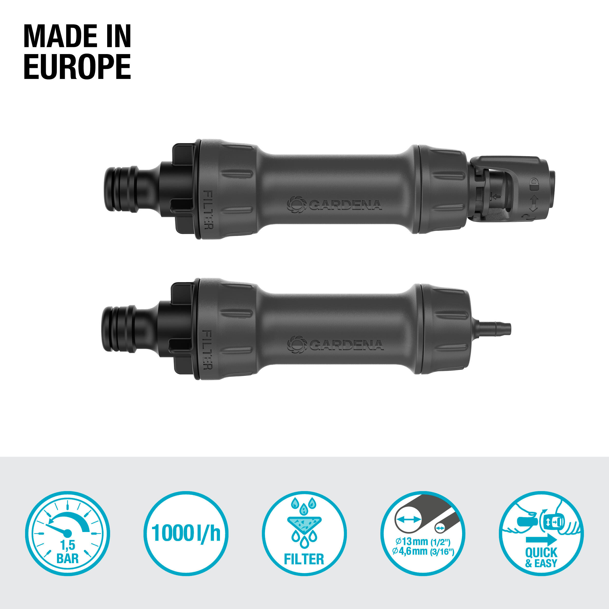 Riduttore di pressione GARDENA Micro-Drip-System Attrezzo base 1000 - 13