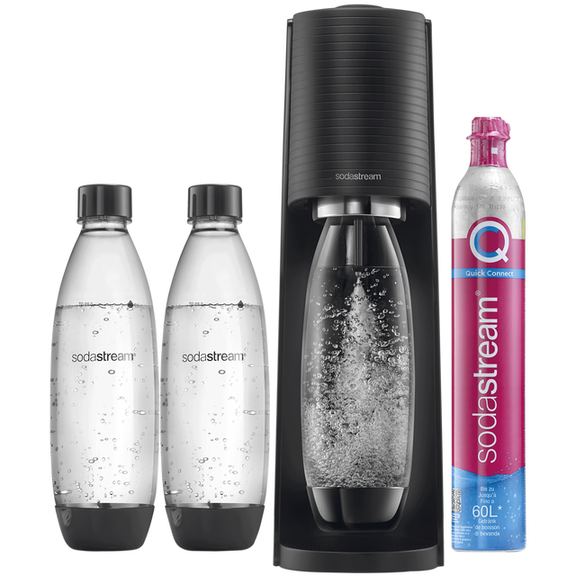 Saturator do gazowania wody Terra czarny SodaStream