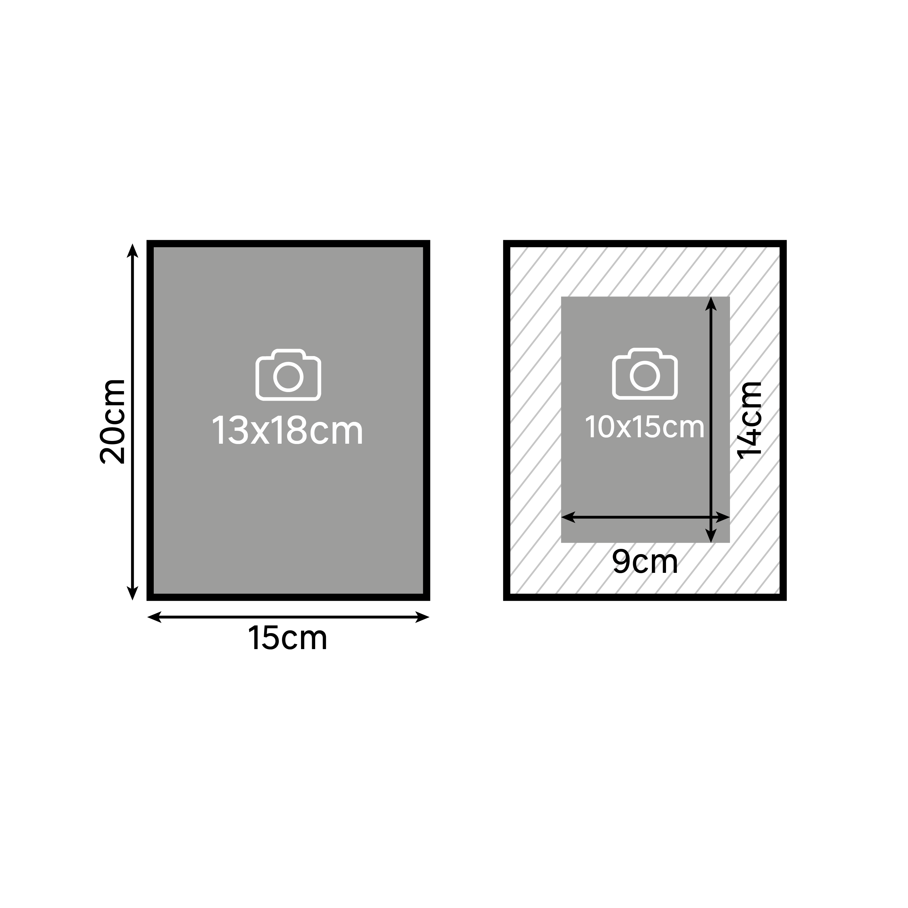 Cadre Milo, 13 x 18 cm chêne, INSPIRE - 7