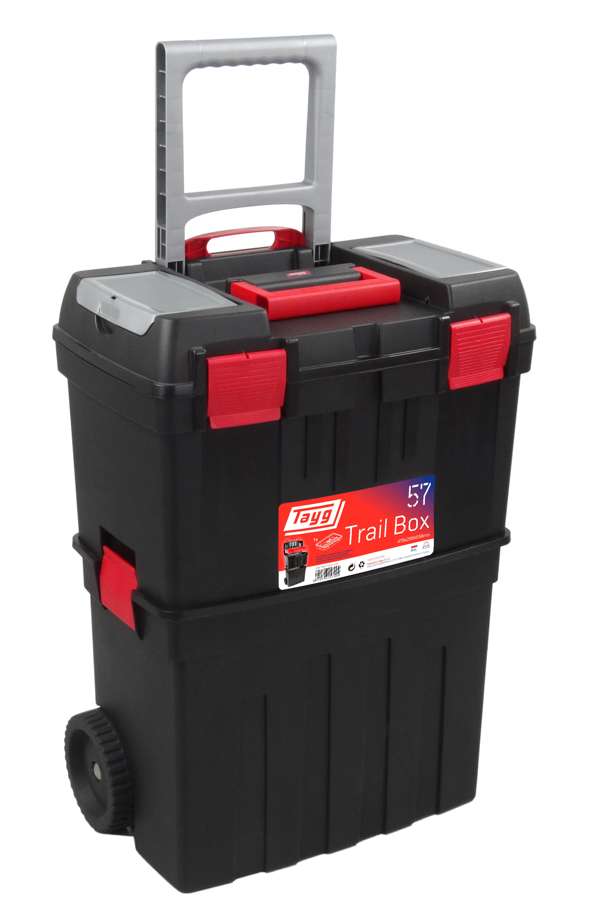 Carro Herramientas Con Ruedas TAYG - 60 Litros / 30 Kg Carga Máxima - 5