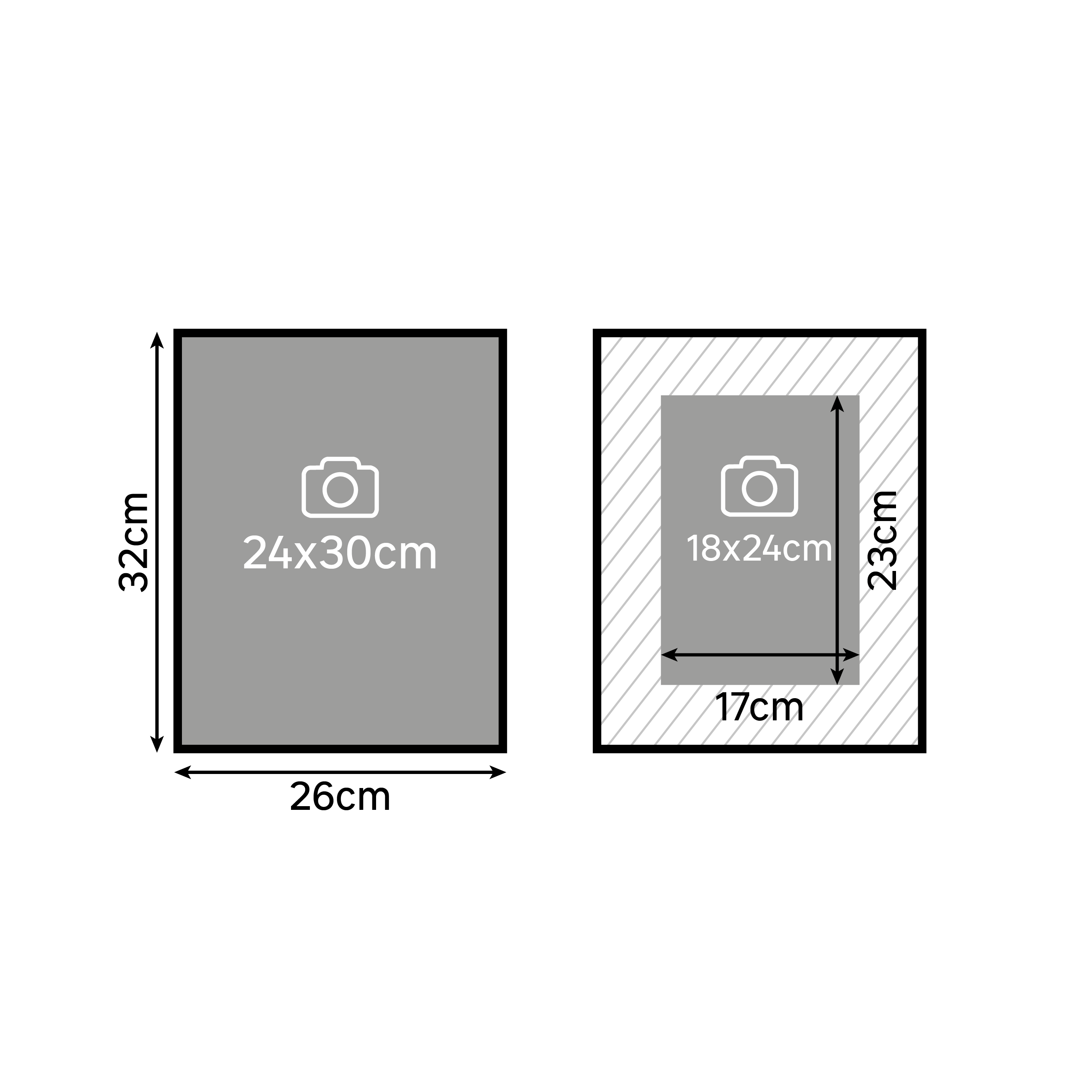 Marco con Passepartout Milo  roble INSPIRE 24x30cm - 6