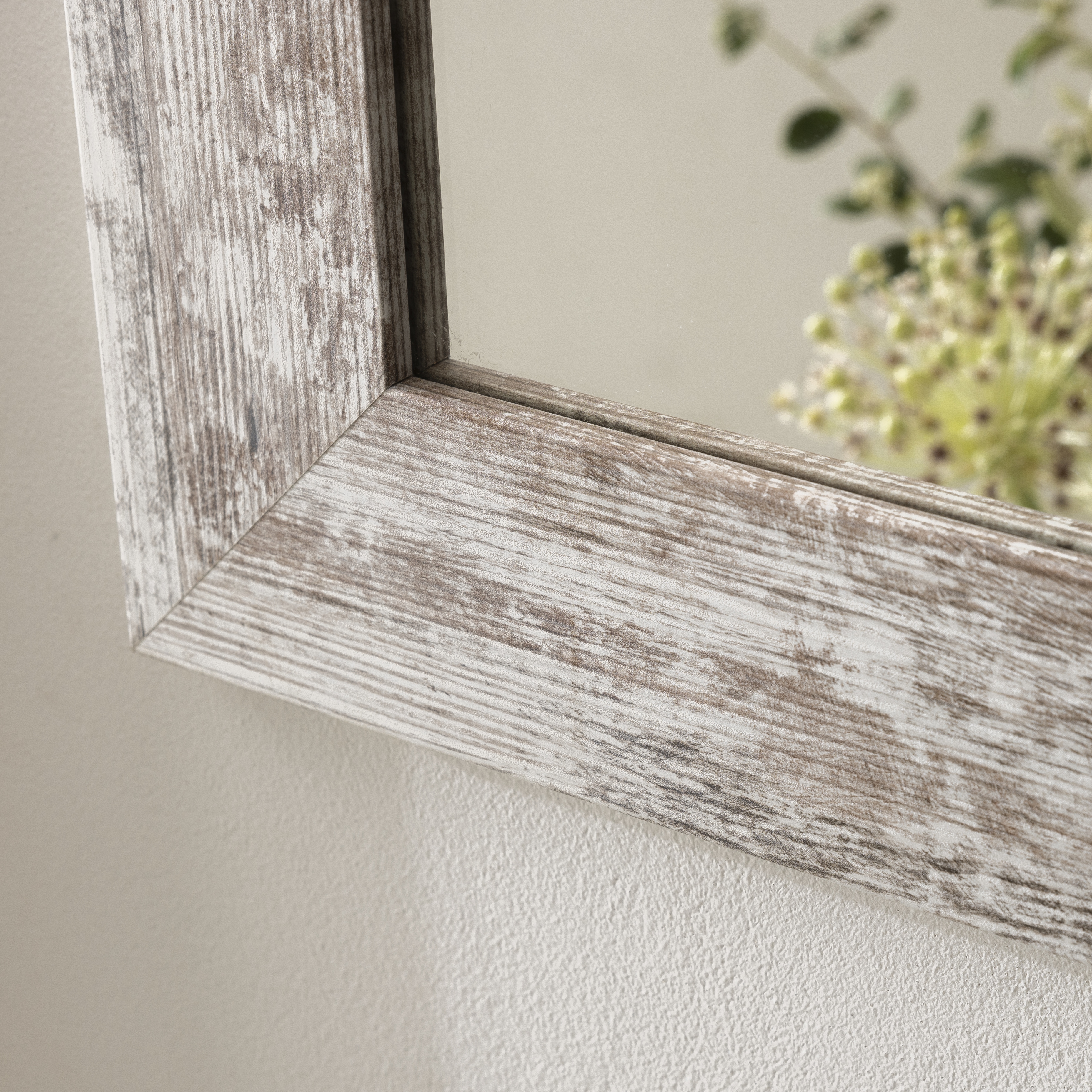 Specchio Narva rettangolare bianco 153.5 x 53.5 cm INSPIRE - 5