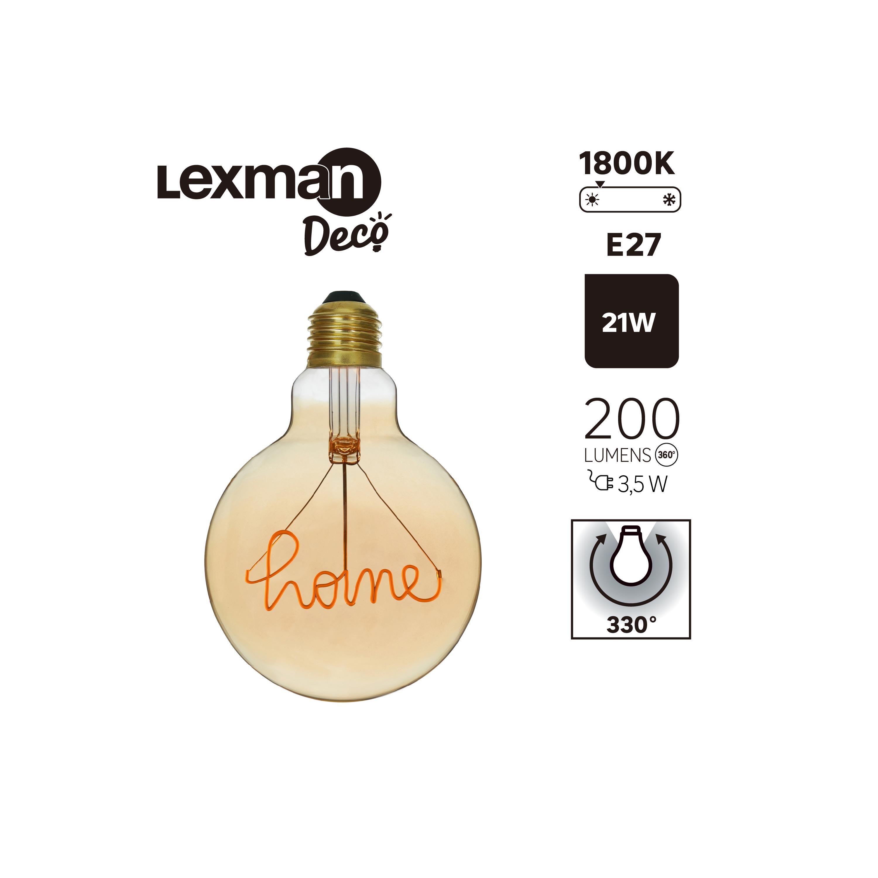Żarówka dekoracyjna LED Home E27 3,5 W 200 lm Lexman - 7