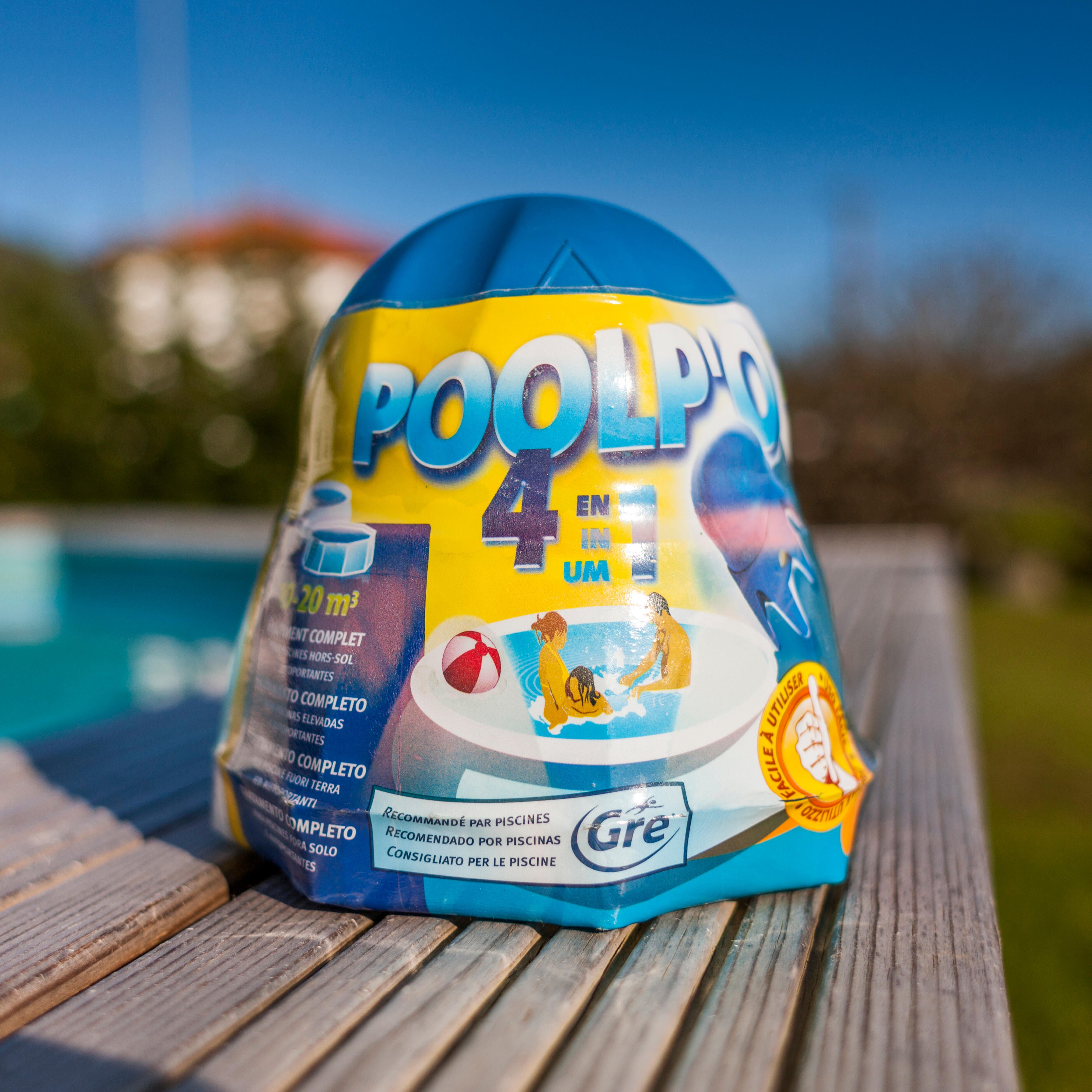 Polvo dosificador flutuante GRÉ CLORO 4 EFEITOS 500GR - 2