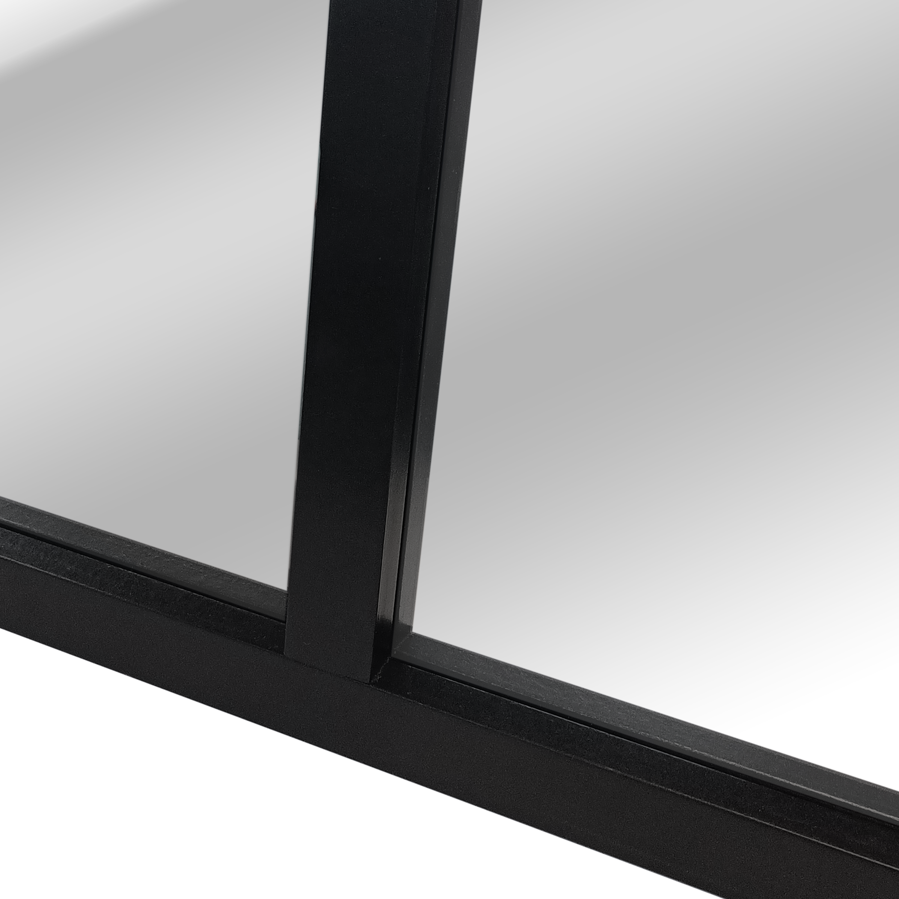 Espelho com moldura LOGGIA preto 120X80 cm Inspire - 12