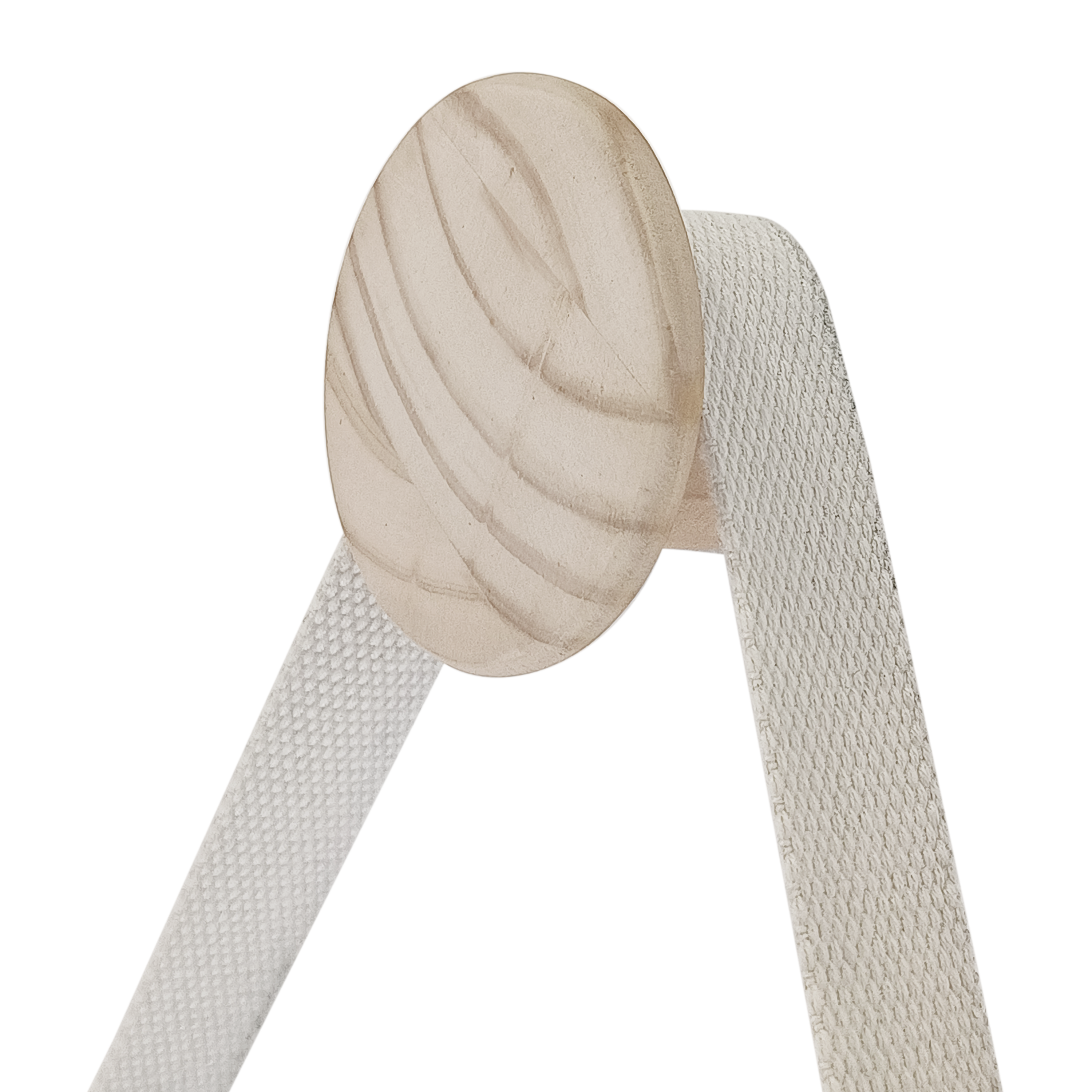 Miroir rond bois recouvert chêne Nordik barbier INSPIRE diam.55 cm - 7