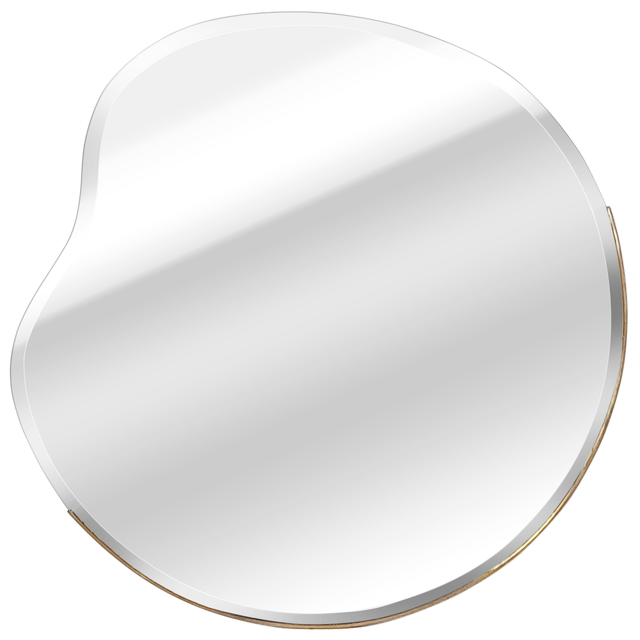 Lustro fazowane Farol Brass 54.8 x 55 cm Inspire