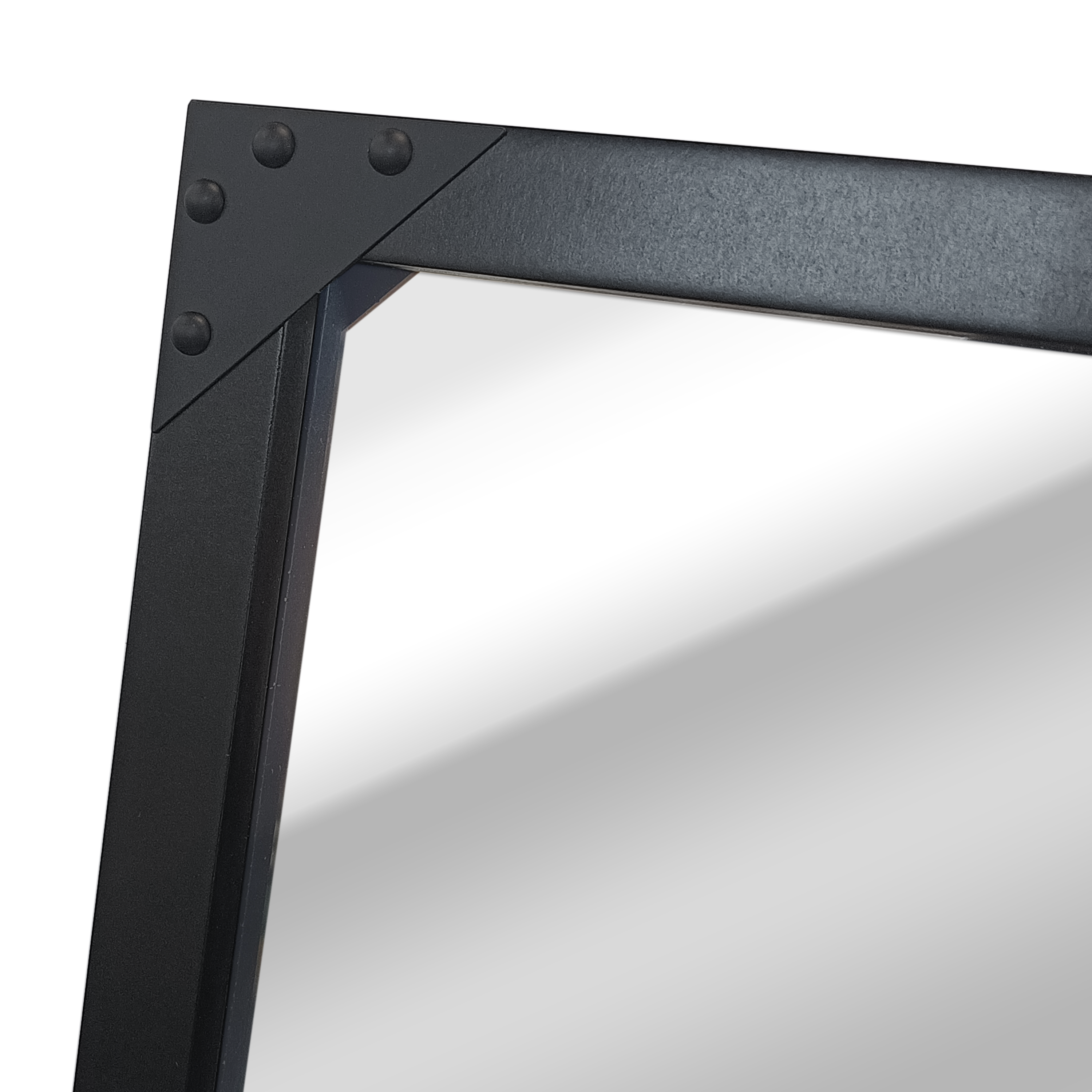 Espelho com moldura LOGGIA preto 120X80 cm Inspire - 5