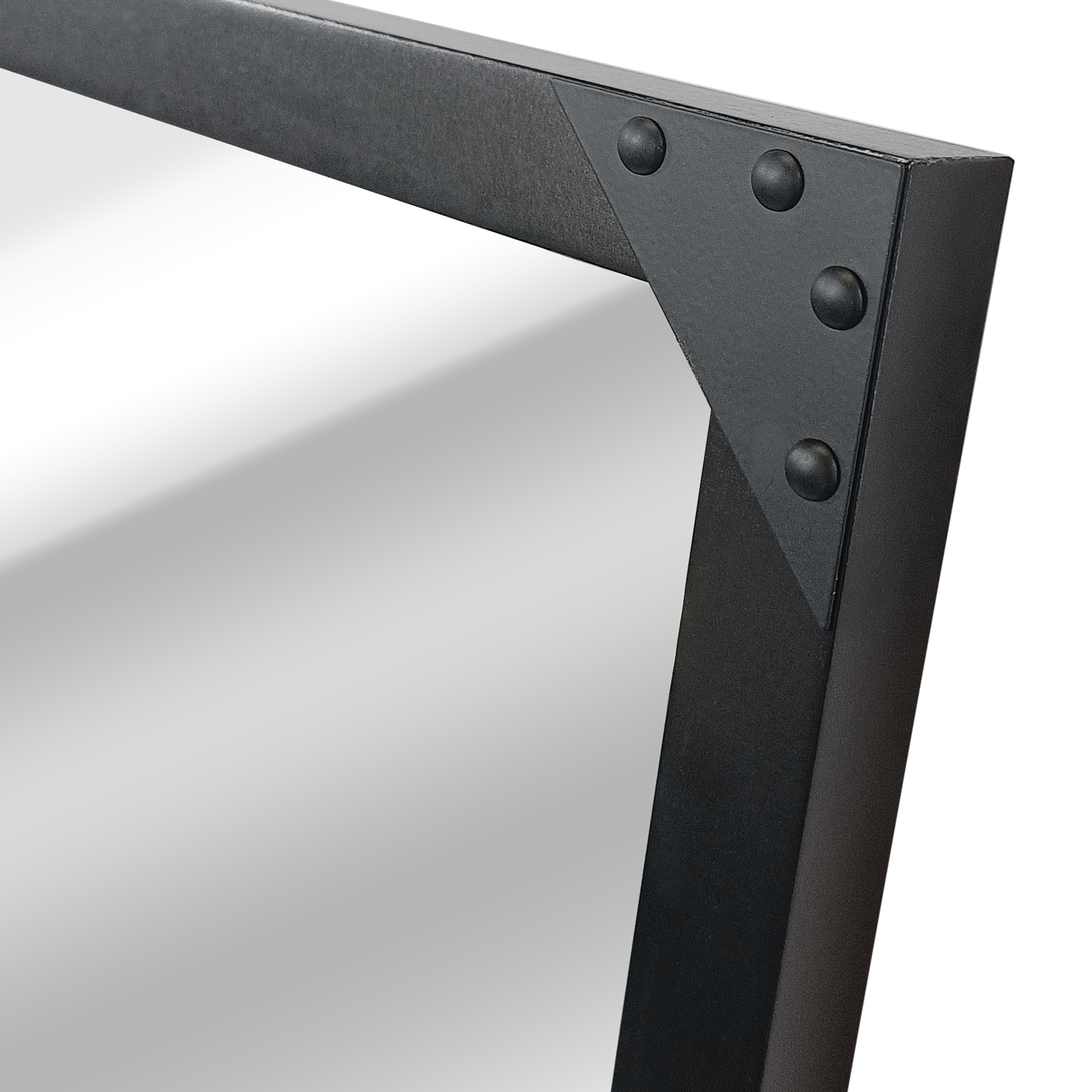 Espelho com moldura LOGGIA preto 120X80 cm Inspire - 4