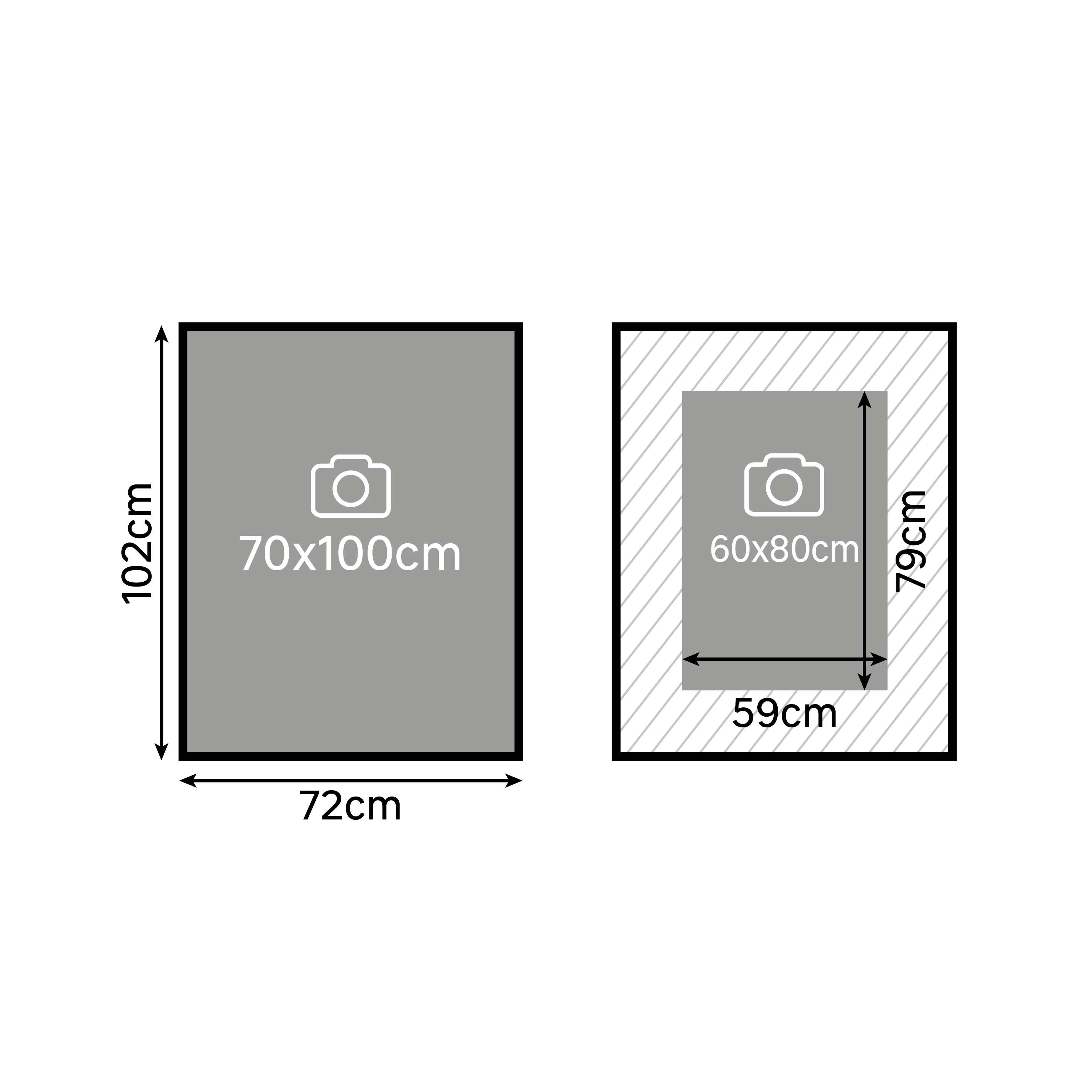 Moldura Milo 70X100 cm carvalho Inspire - 8