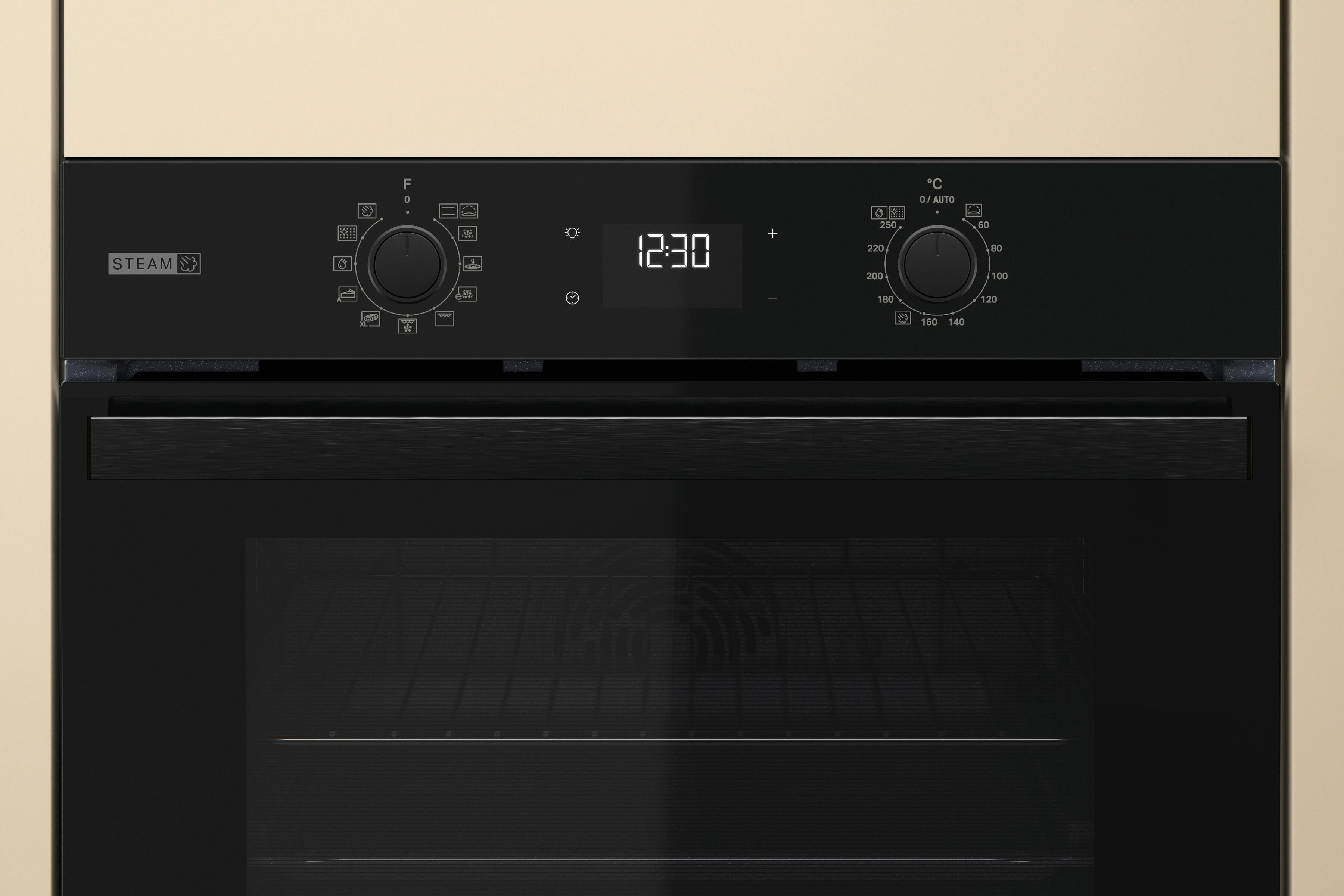 Horno WHIRLPOOL OMSR58RU1SB 71L pirólisis negro Clase A+ - 16