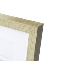 Cornice In Legno Rovere Chiaro 20x30 Cm Con Passepartout - Design Naturale Per Foto E Quadri - Foto 5
