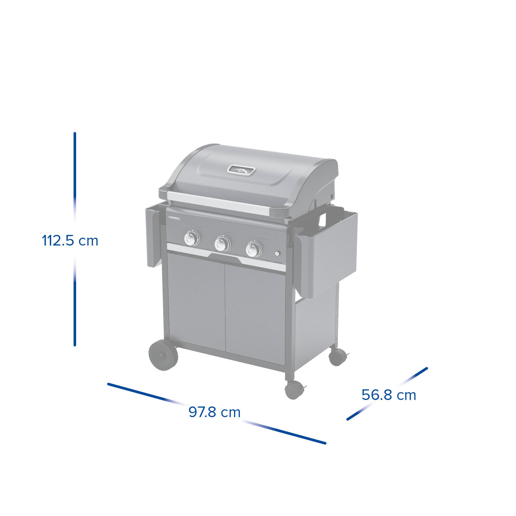 Barbecue gaz Select 3 LX Plus, CAMPINGAZ - 4