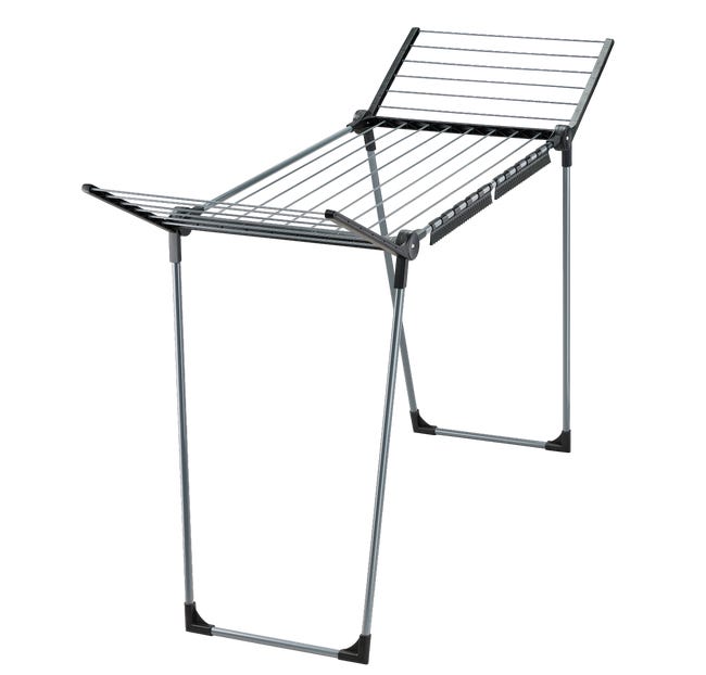 Stendibiancheria Pieghevole IBVIVIC - 130-200 Cm, Acciaio Inox, 20 Ganci - Foto 9