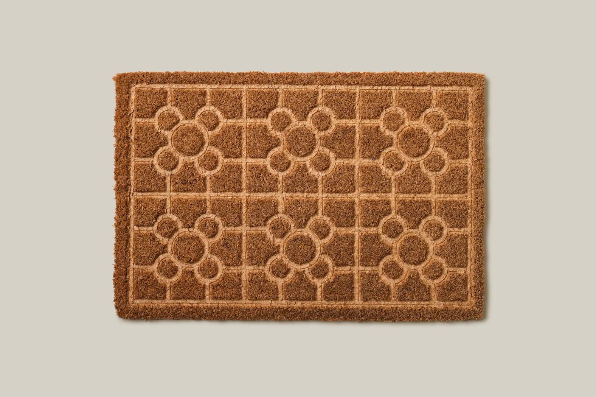 Felpudo coco bilbao marrón 40 x60 cm