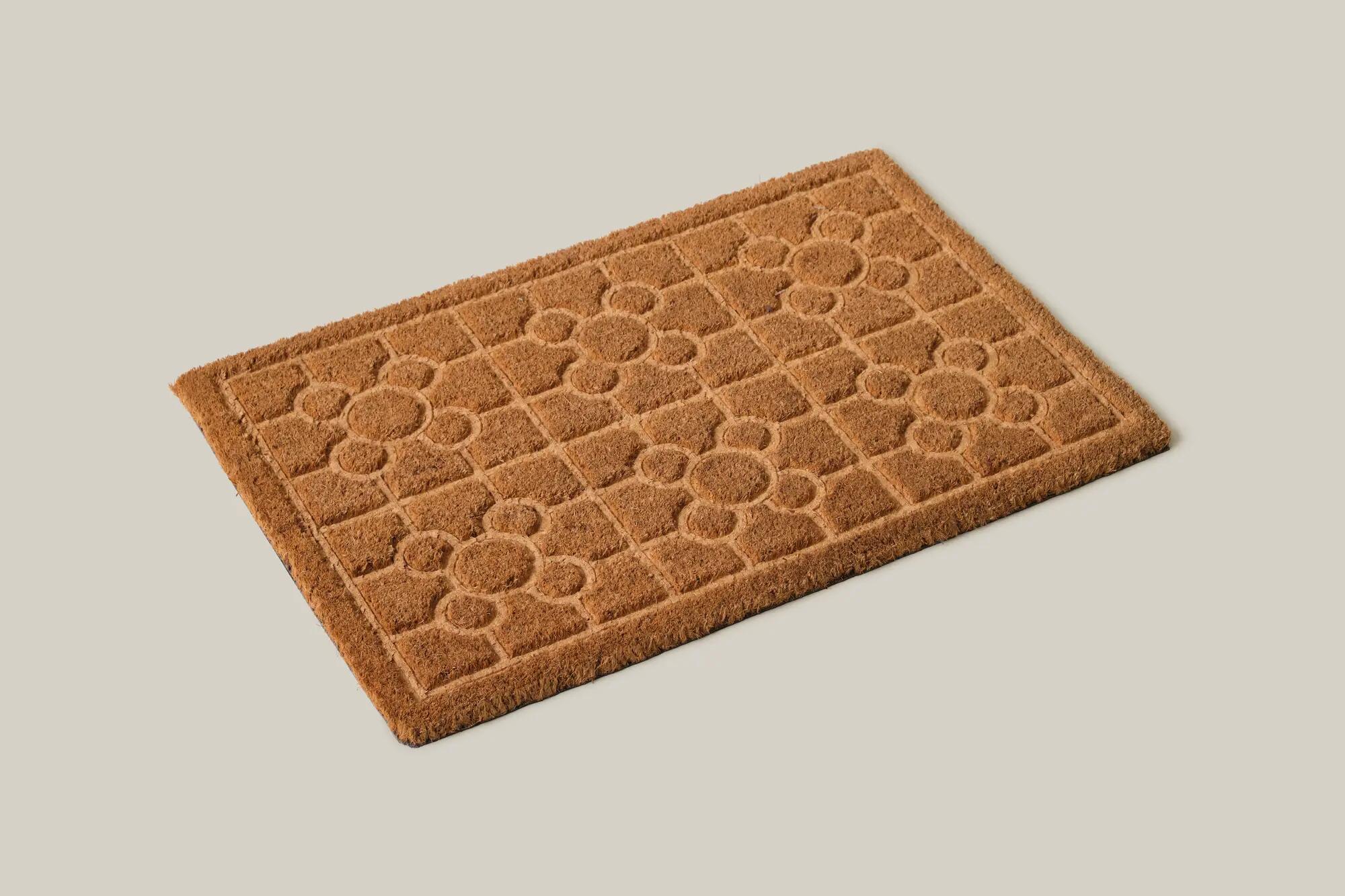 Felpudo coco Bilbao  marrón 40 x60 cm - 3