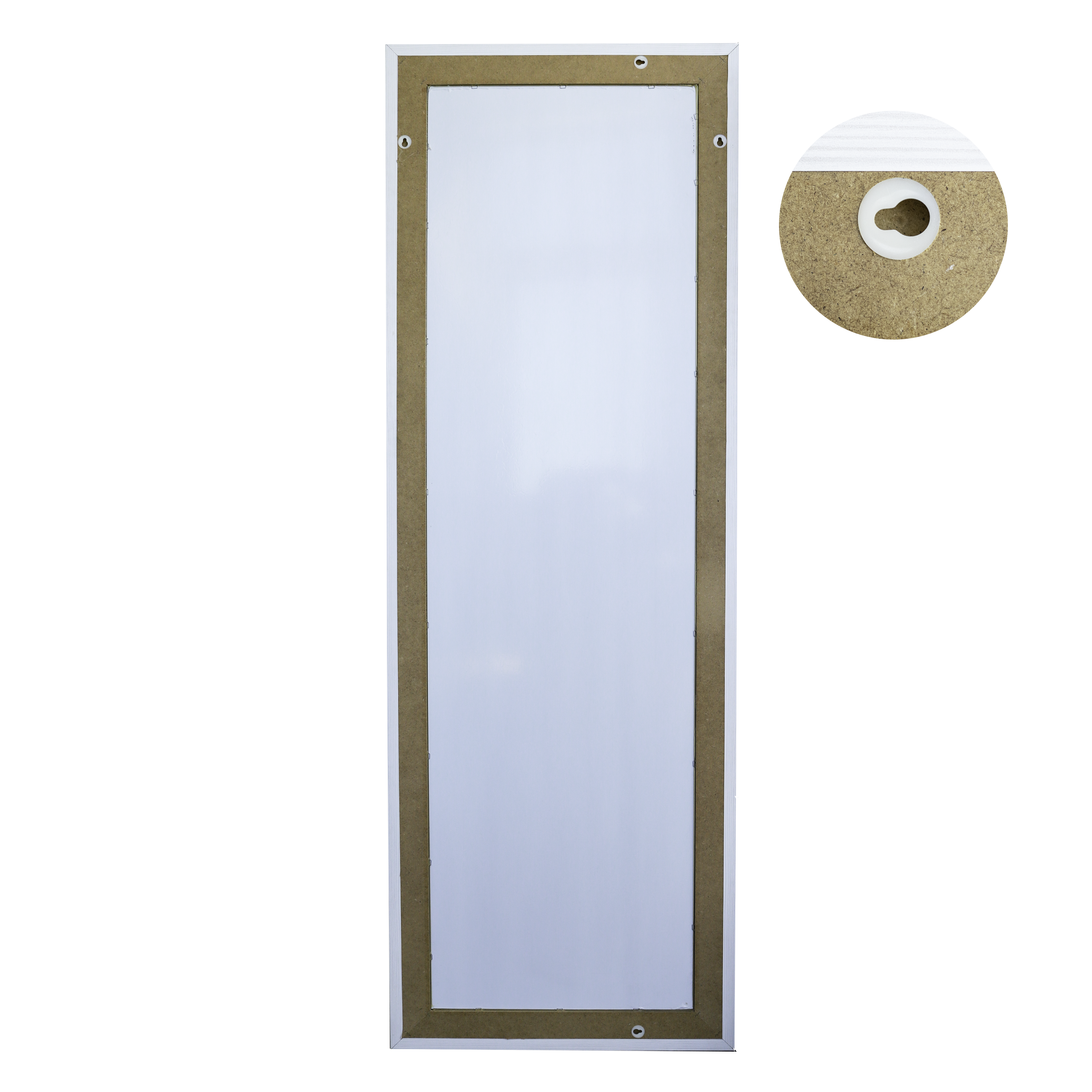 Lustro Narva białe 52 x 152 cm Inspire - 10